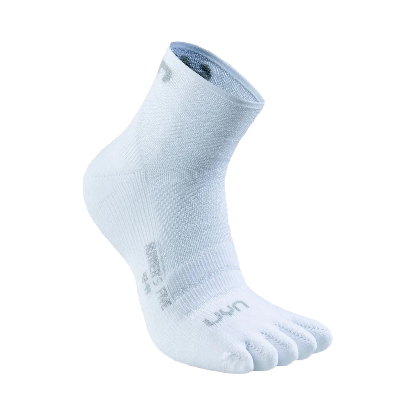 UYN Runner'S Five Low Cut Running Socks Men-White