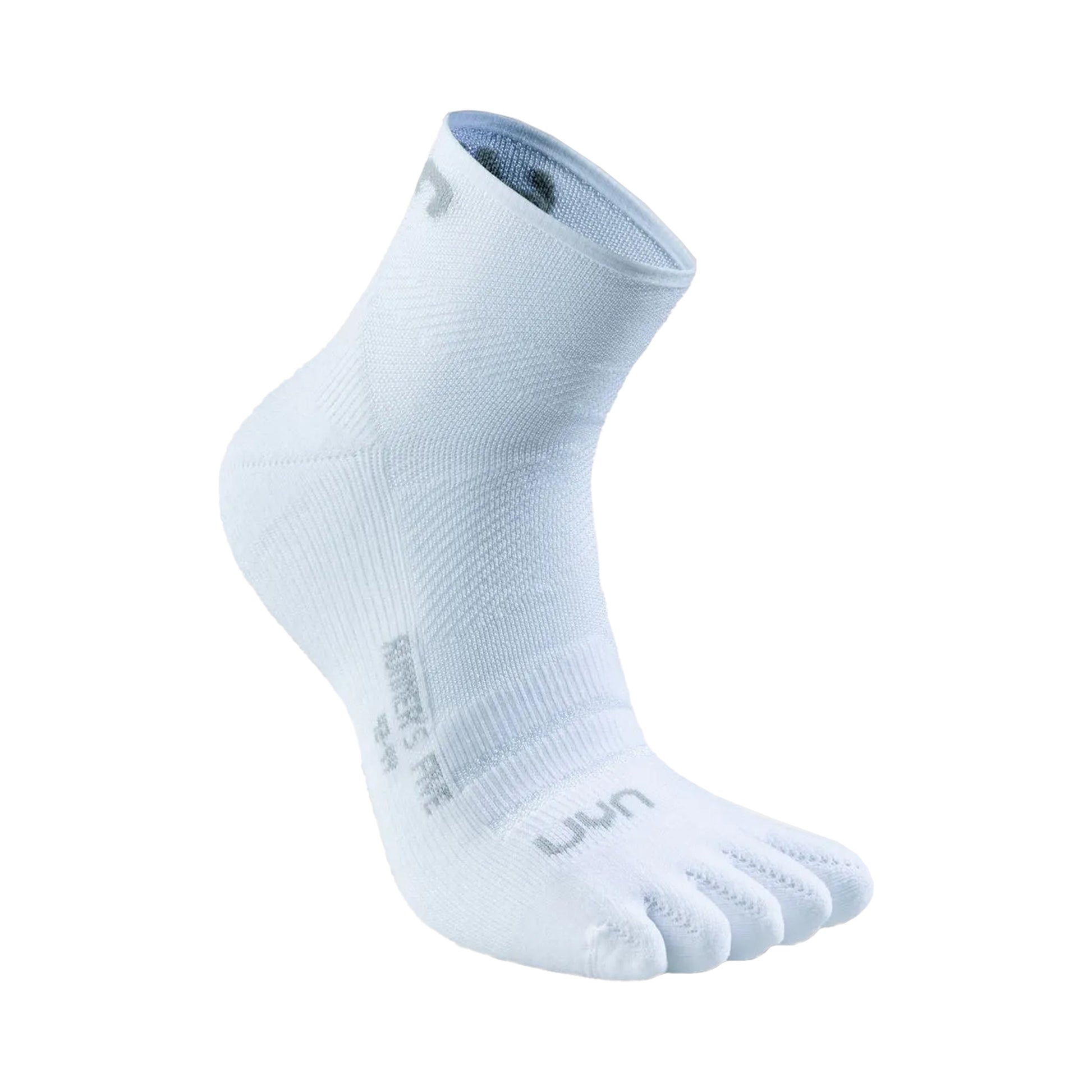 UYN Runner'S Five Low Cut Running Socks Women-White