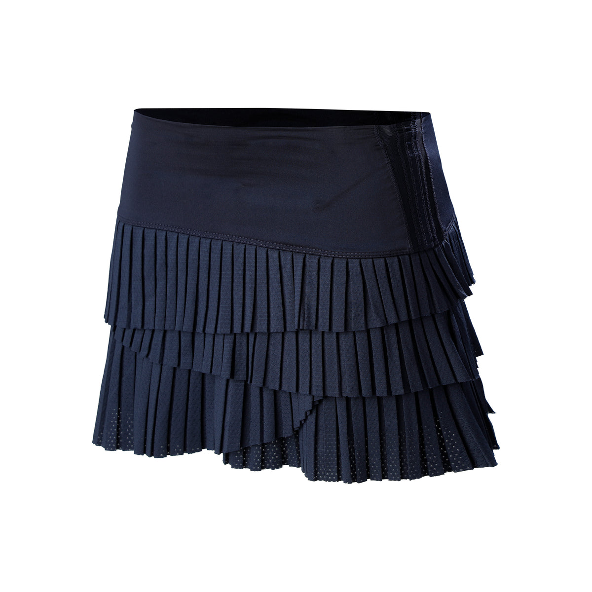 Lucky in Love Hi-Pleated Scallop Rock Damen - dunkelblau,