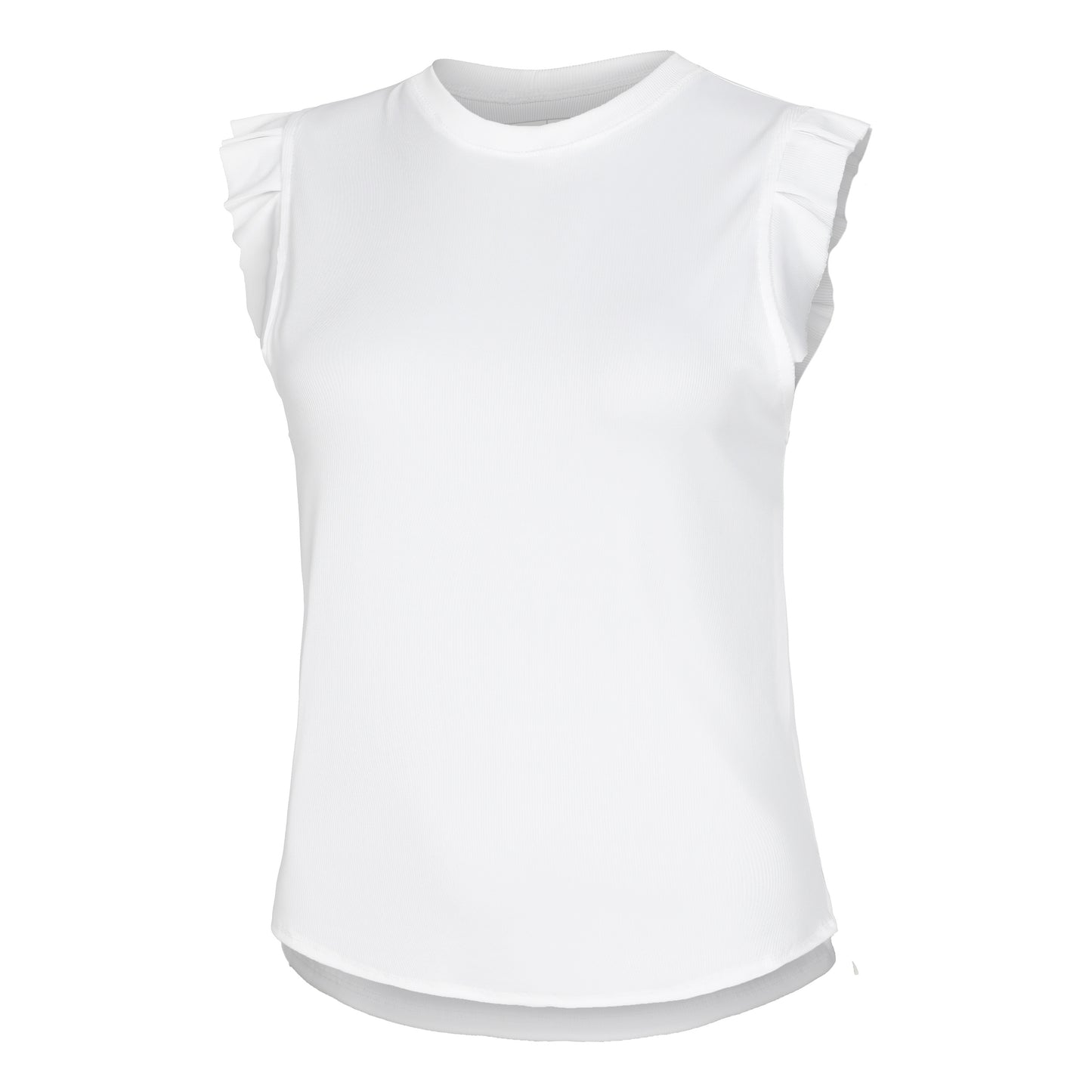 Lucky in Love Bring It On Rib Tank-Top Damen-Weiß