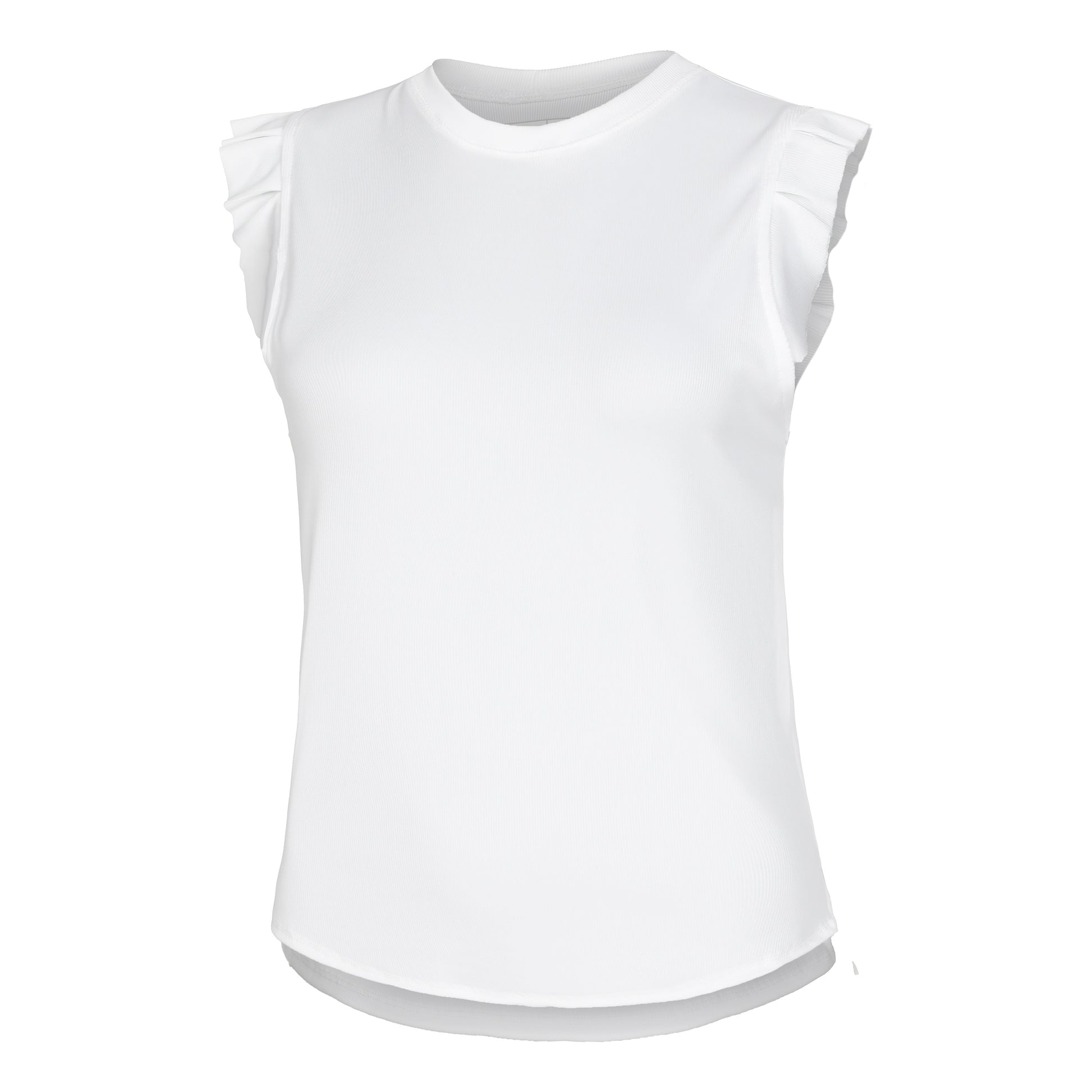 Lucky in Love Bring It On Rib Tank-Top Damen-Weiß