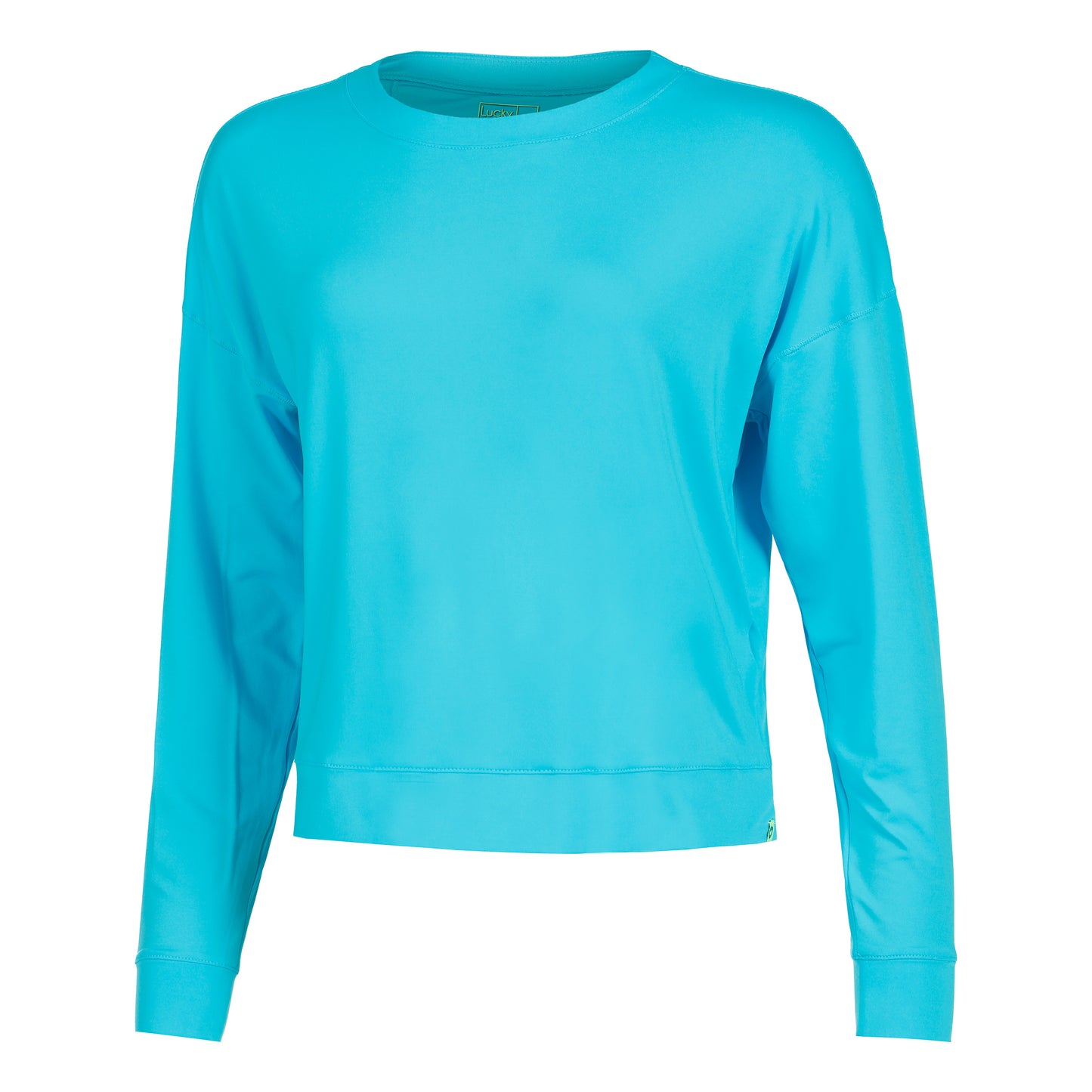 Lucky in Love Hype Long sleeve Women - turquoise