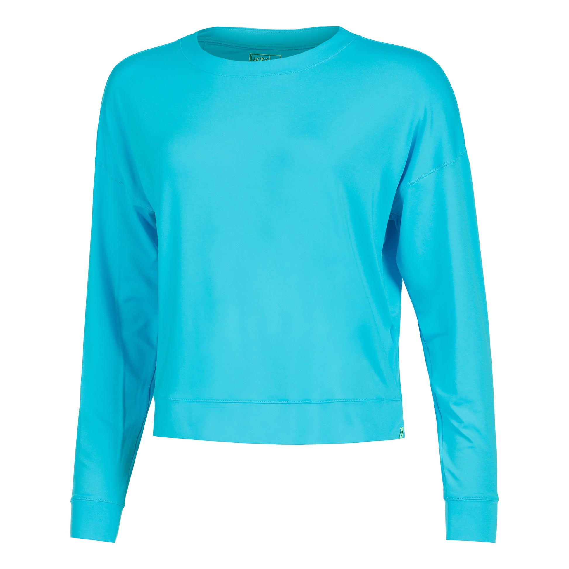 Lucky in Love Hype Long sleeve Women - turquoise