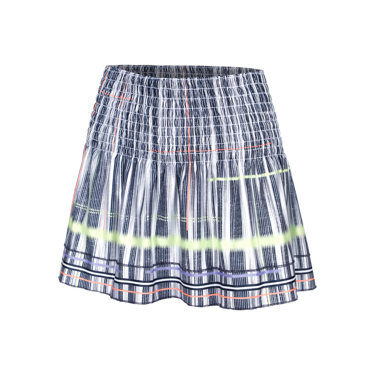 Lucky in Love Can't Find Me Love Long Hide Out Smocked Skirt Women - white, black