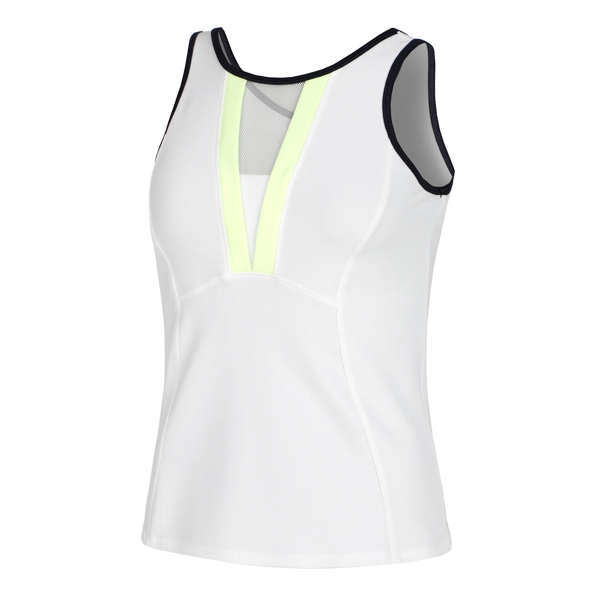 Lucky in Love Love Game Tank-Top Damen - weiß, schwarz