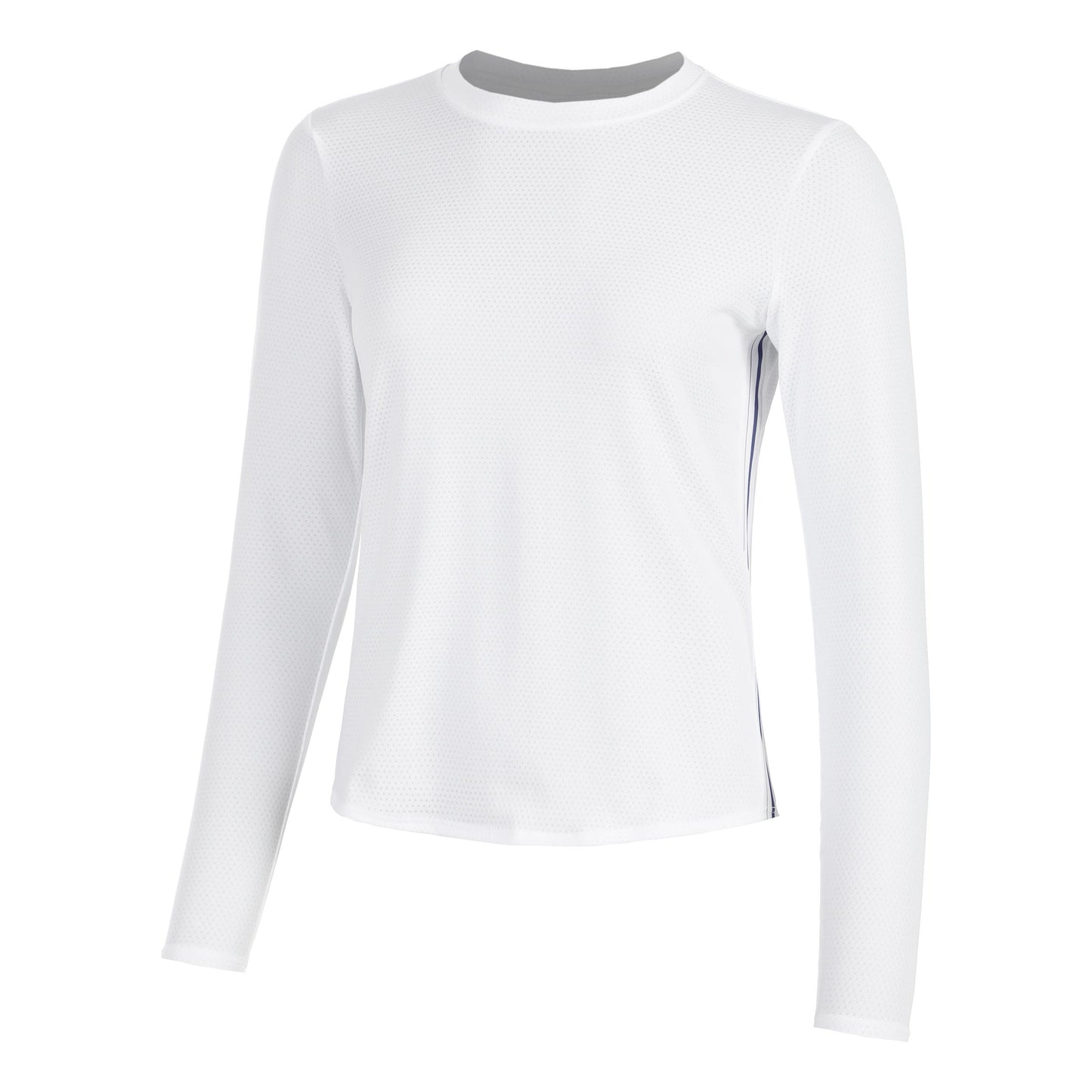 Lucky in Love Chic Streak Long Sleeve Longsleeve Damen-Weiß