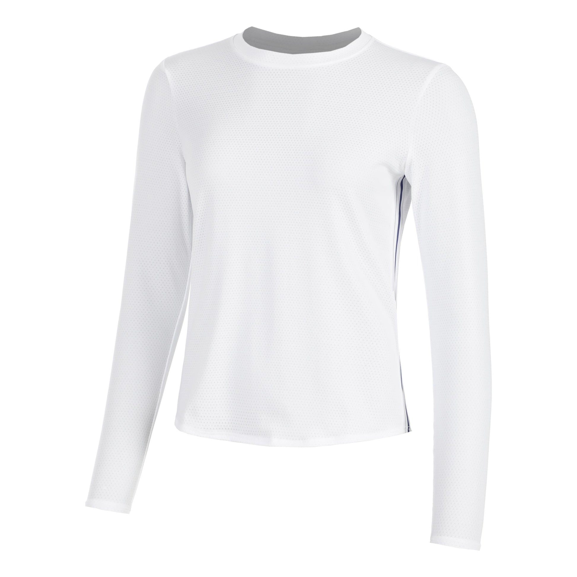 Lucky in Love Chic Streak Long Sleeve Longsleeve Damen-Weiß
