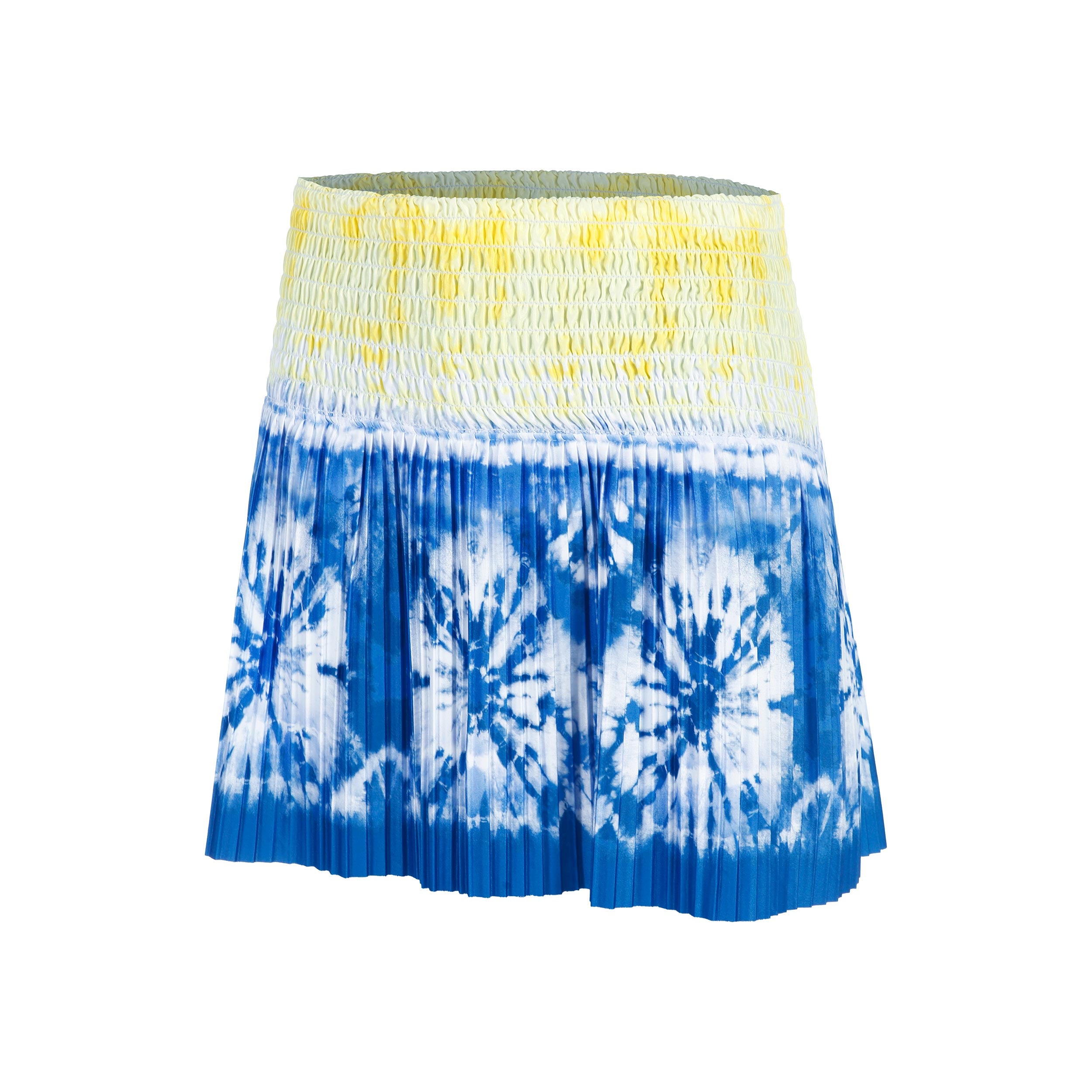 Lucky in Love Shibori Wave 14in Skirt Women-Blue,Multicoloured