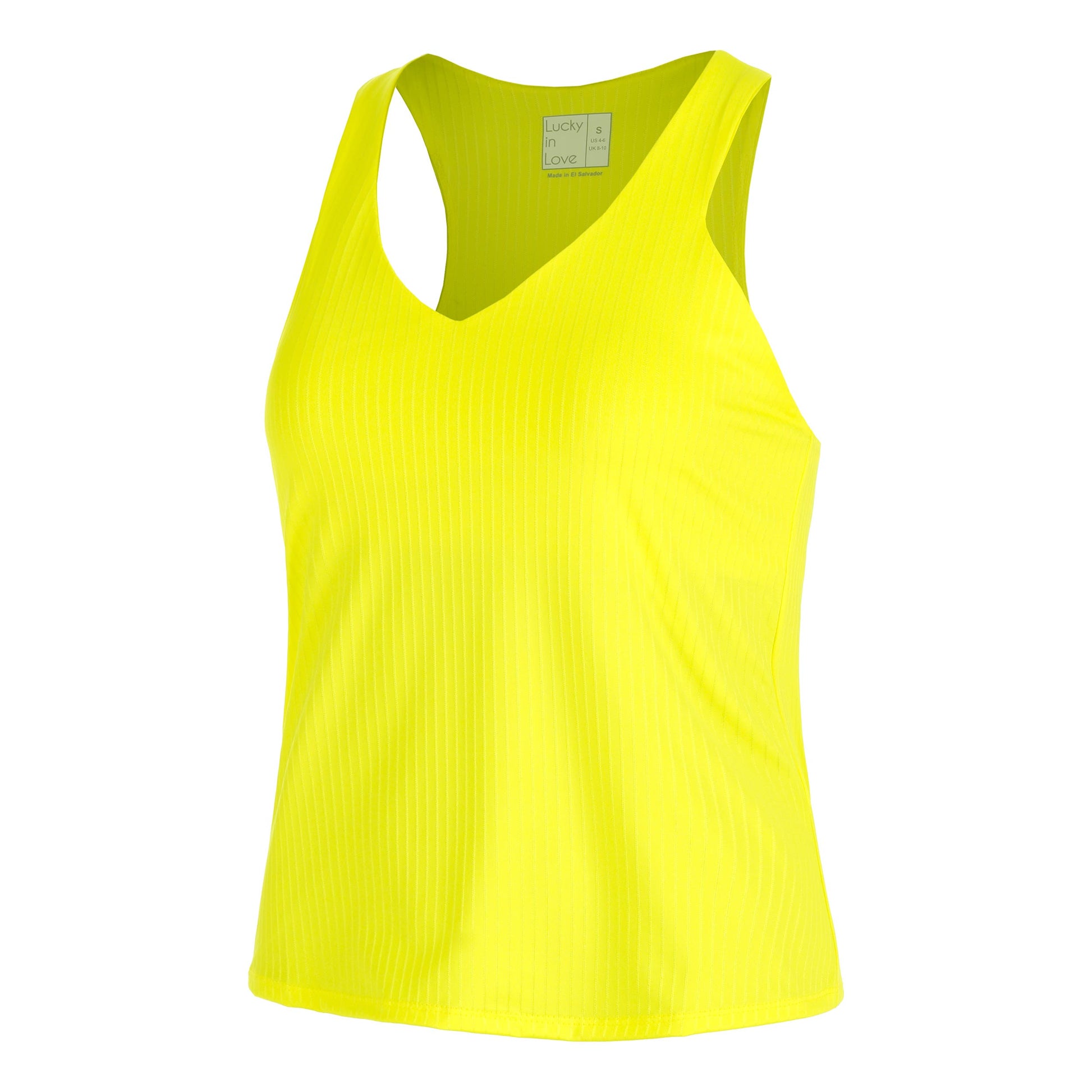 Lucky in Love Club House Tank-Top Damen-Gelb