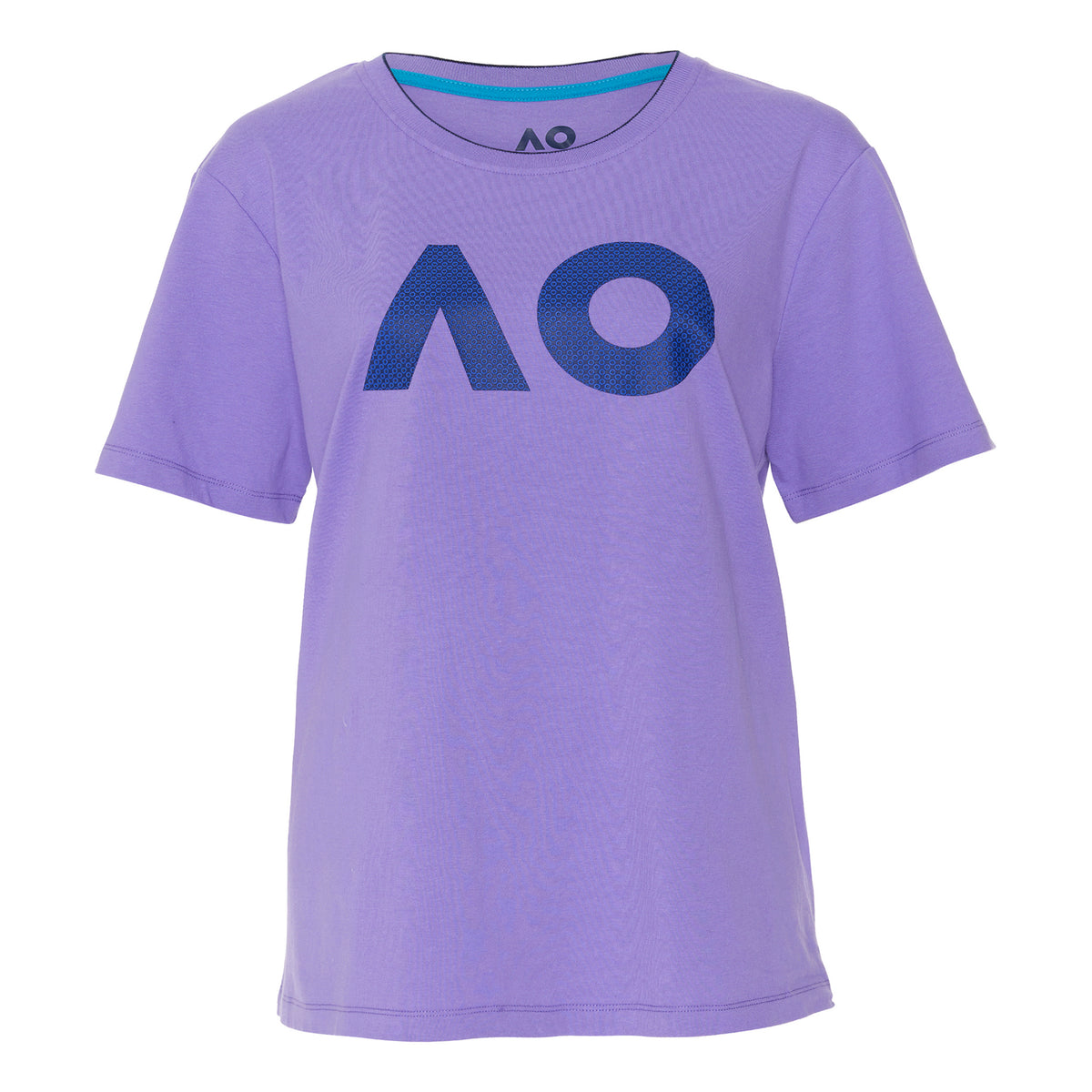 Australian Open AO Stack Print Core Logo T-Shirt Women - violet,