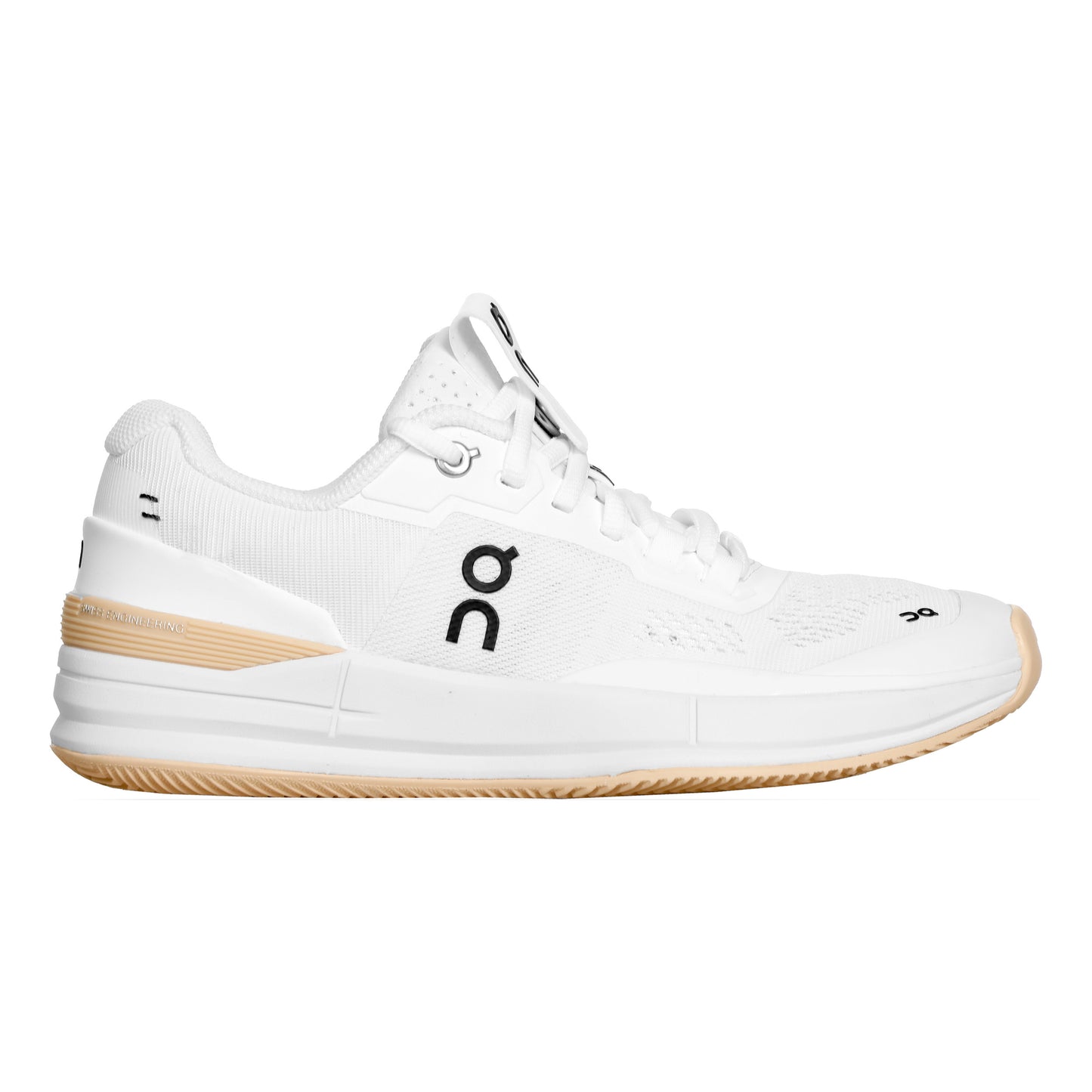 On The Roger Pro Clay court shoe Women - white, beige