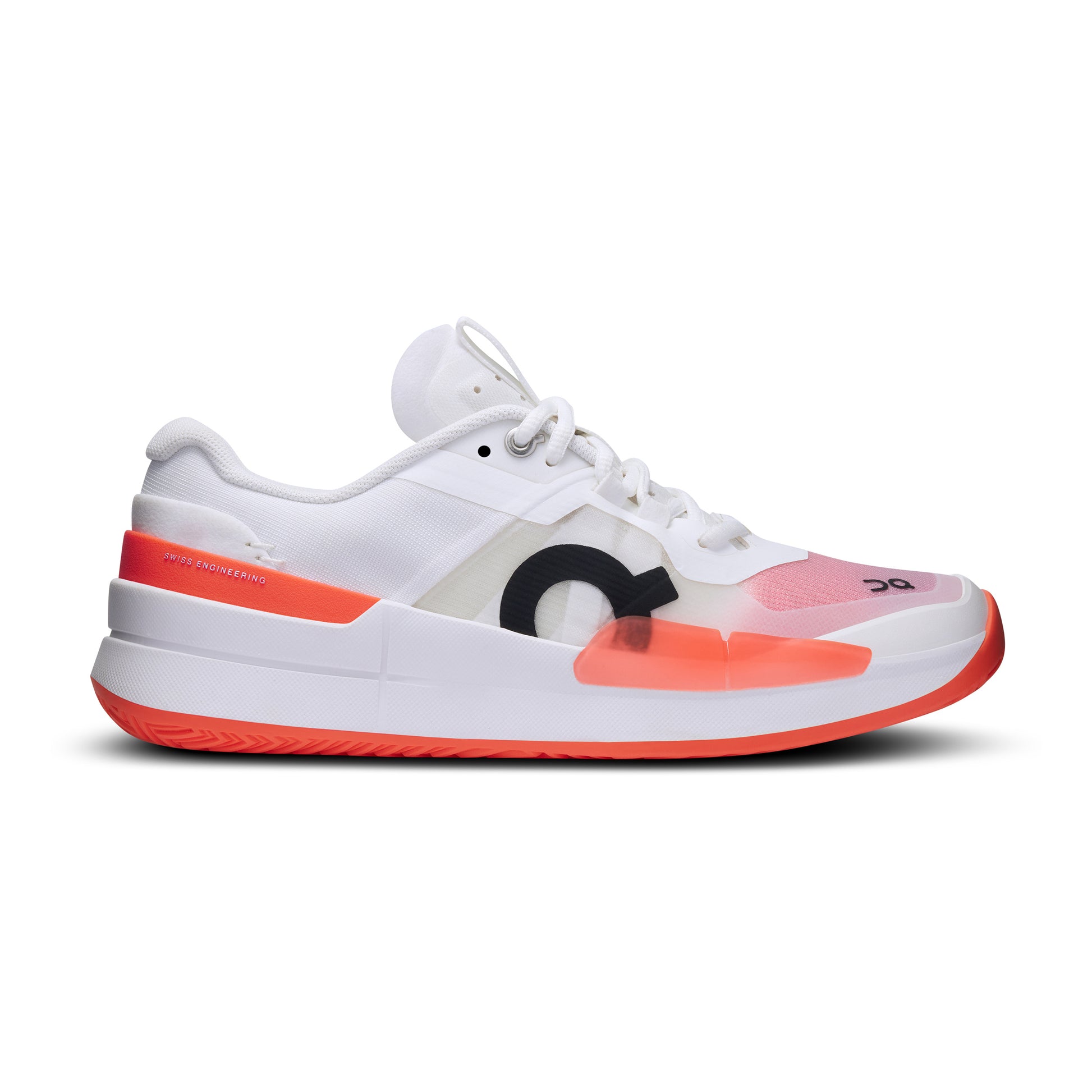 On The Roger Pro 2 All Court Shoe Women-White,Coral