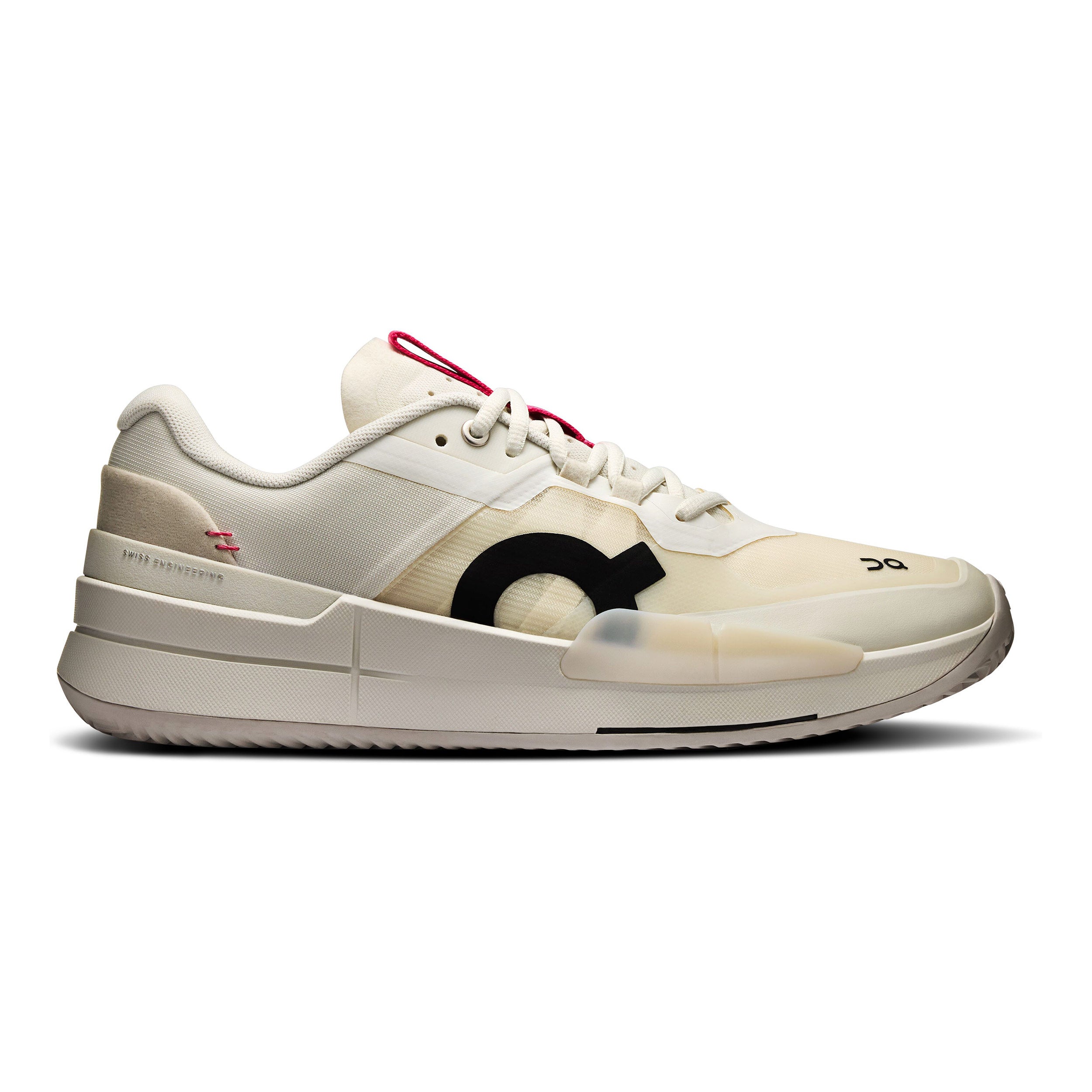 On THE ROGER Pro 2 Sandplatzschuh Herren-Weiß,Pink
