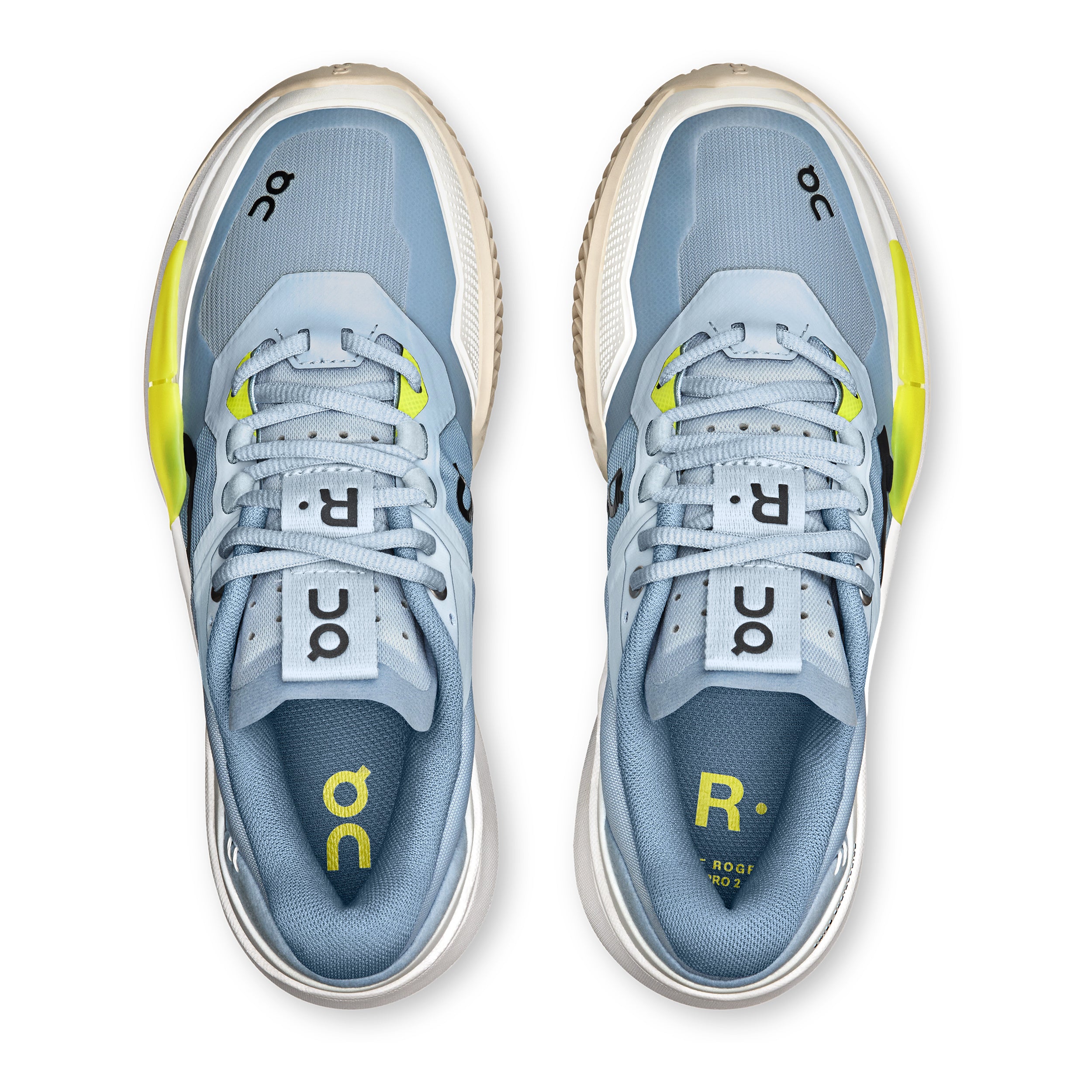 The Roger Pro 2 Clay Court Shoe Women-Light Blue,Yellow | Tennis-Point