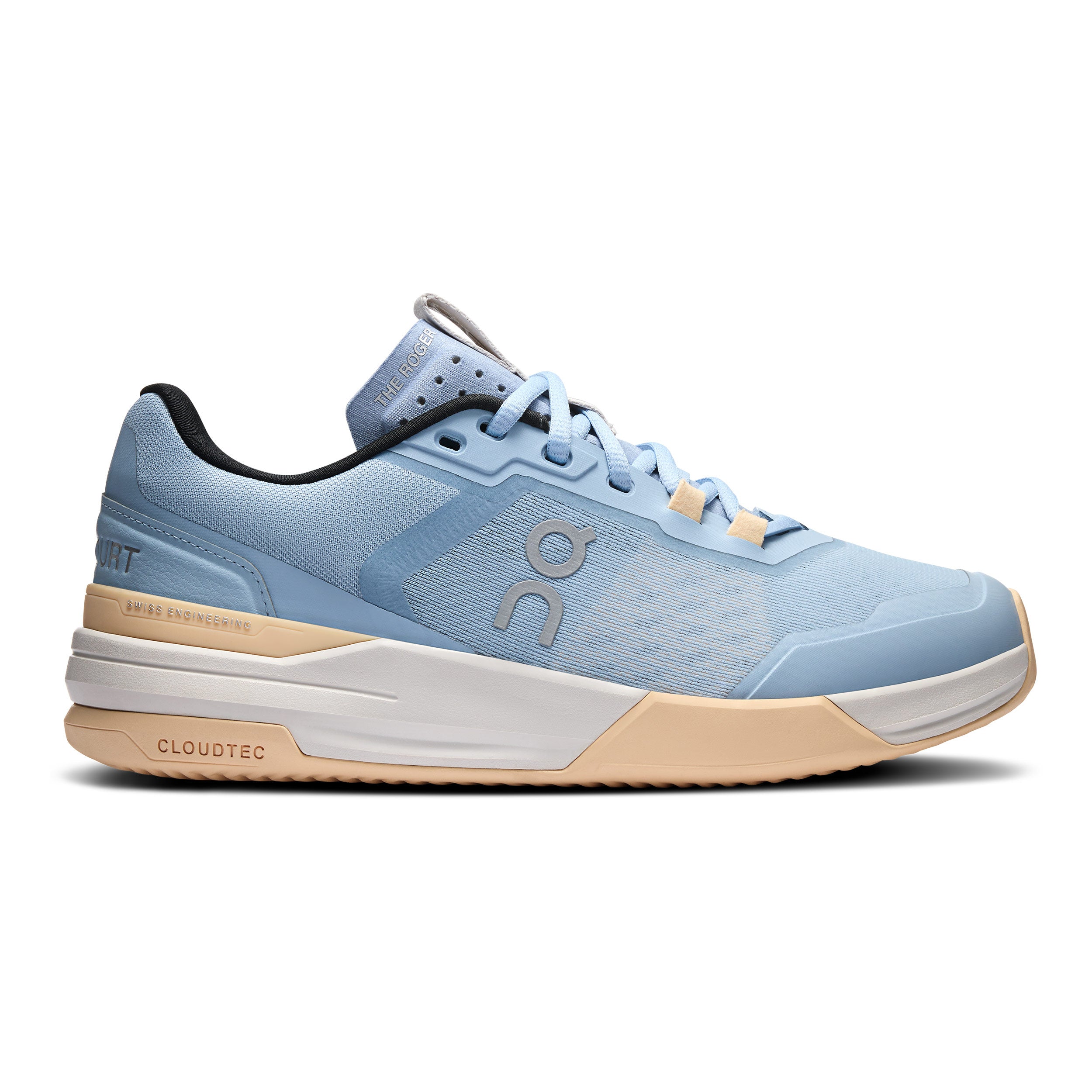 【3回着用】ON／テニスシューズ　THE ROGER Advantage Pro The Roger Advantage Pro Clay Court Shoe Women-Light Blue,Apricot