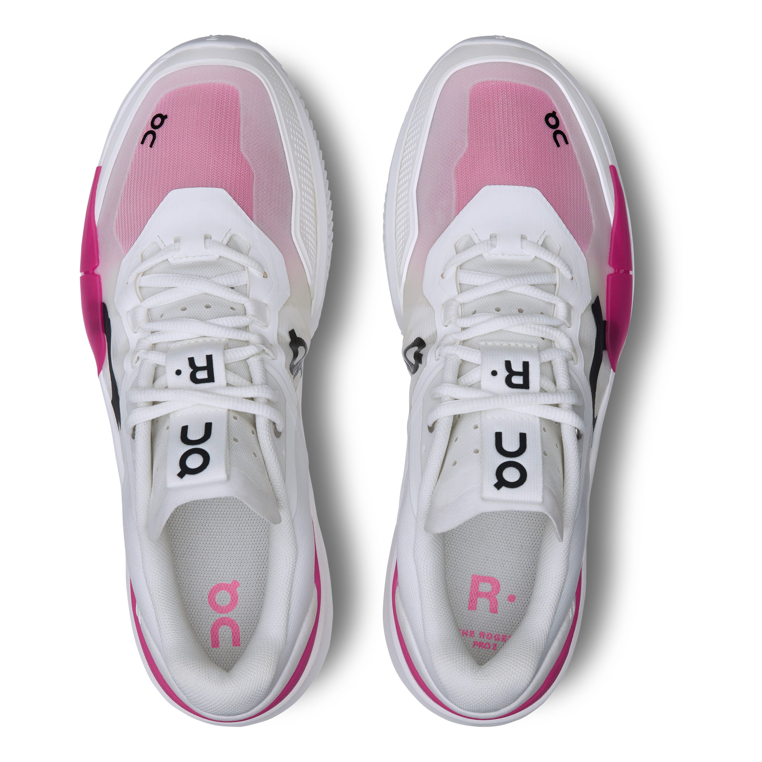 The Roger Pro 2 Clay Court Shoe Men-White,Pink | Tennis-Point
