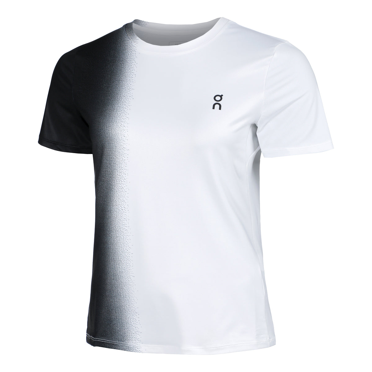 On Court T-Shirt Damen - schwarz, weiß