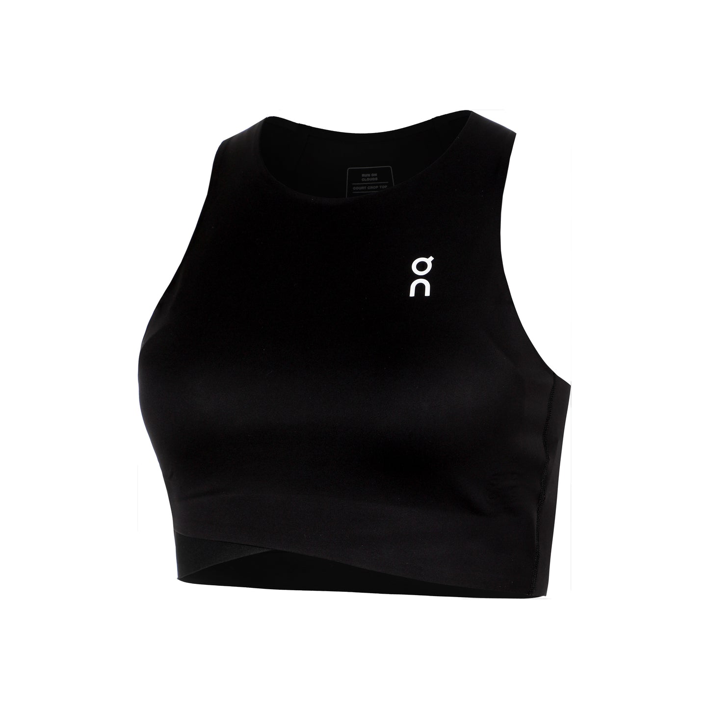 On Court Crop Tank Top Women-Black
