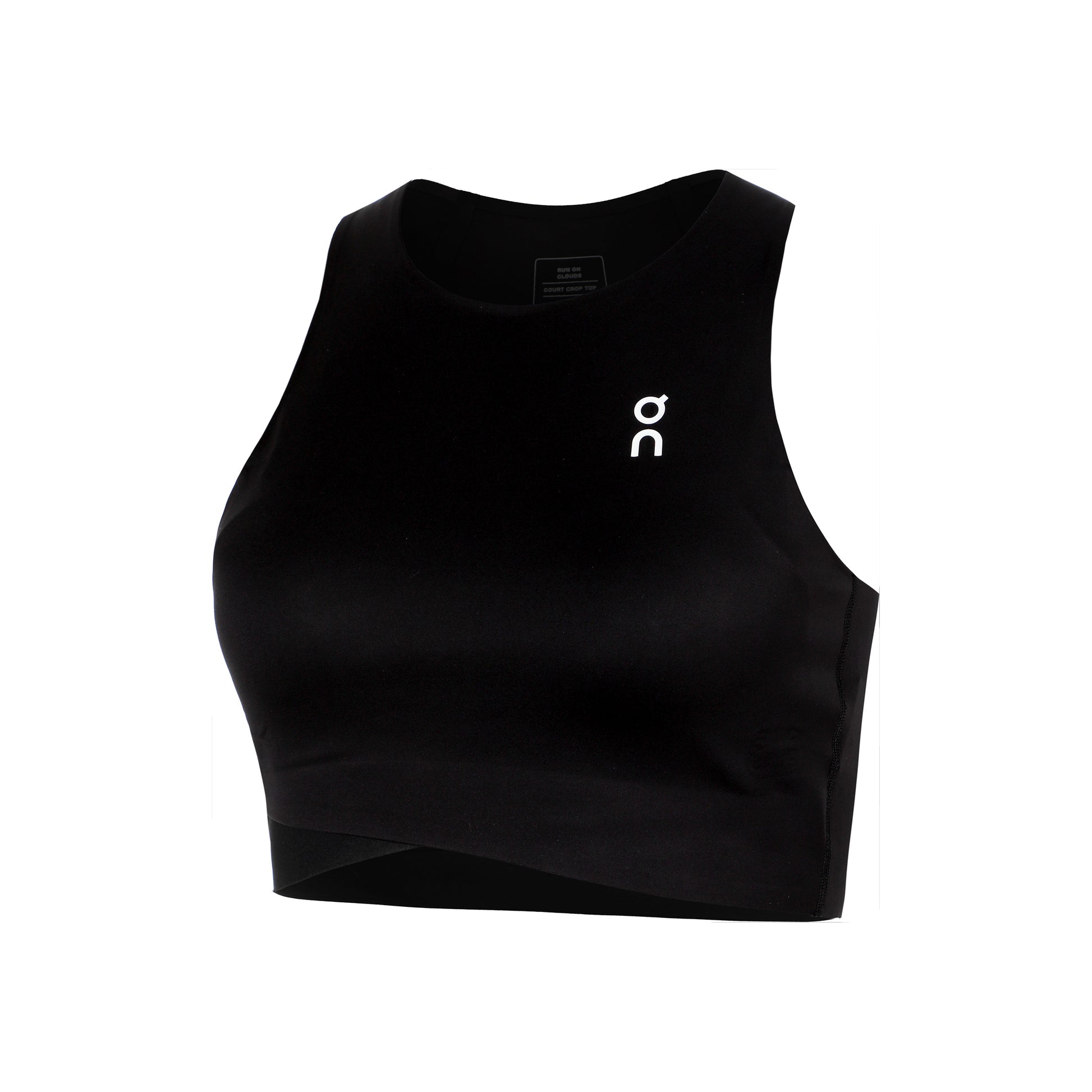 On Court Crop Tank Top Women-Black