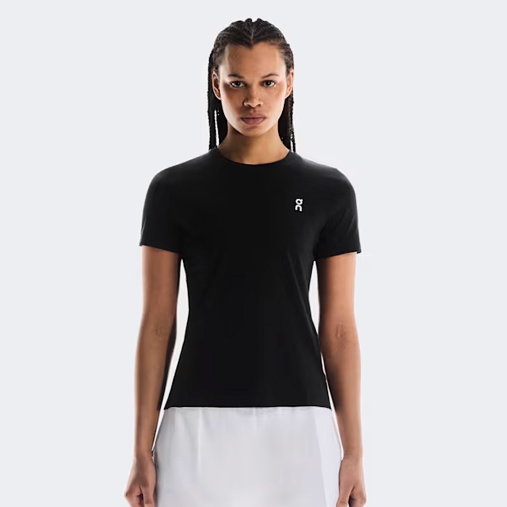 On Court T-Shirt Women - black, multicoloured
