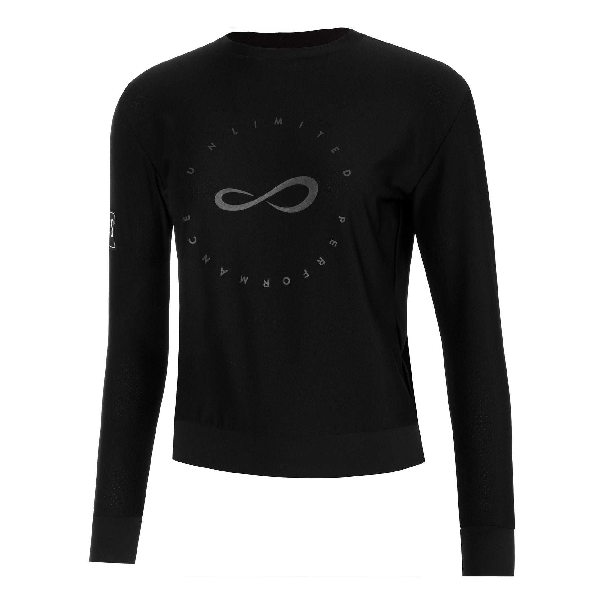 Endless Inner Tech Hoody Damen-Schwarz,Dunkelgrau