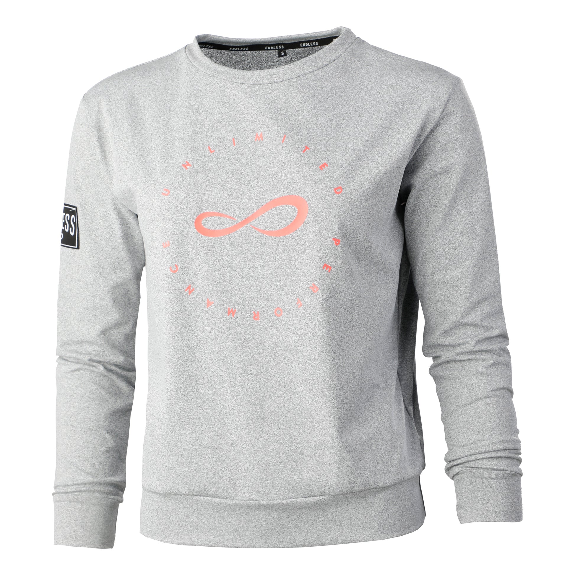 Endless Inner Tech Sweatshirt Damen - grau,