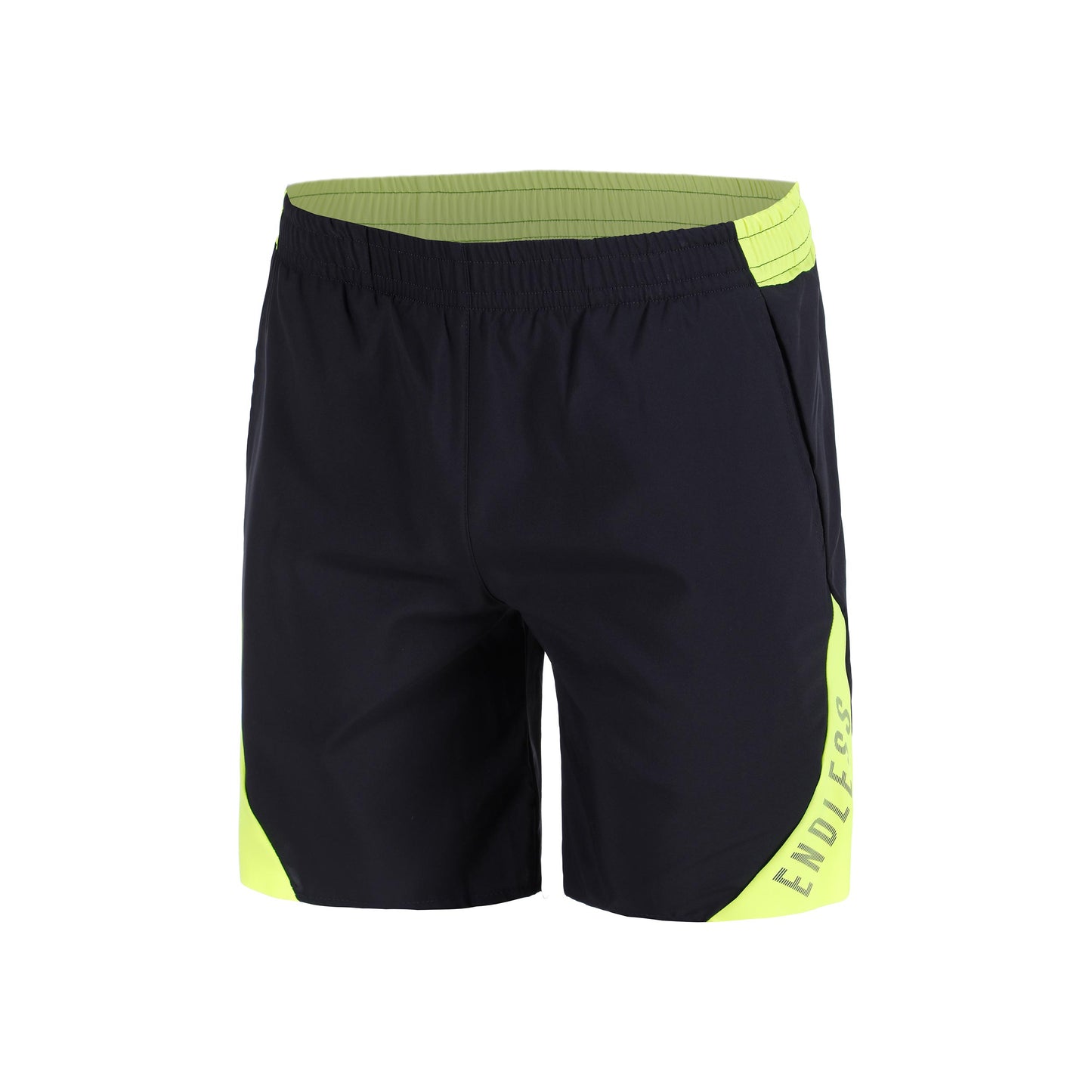 Endless Phoenix Shorts Men - black, neon yellow