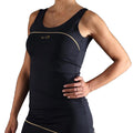 Curve Tank Top Women-Black