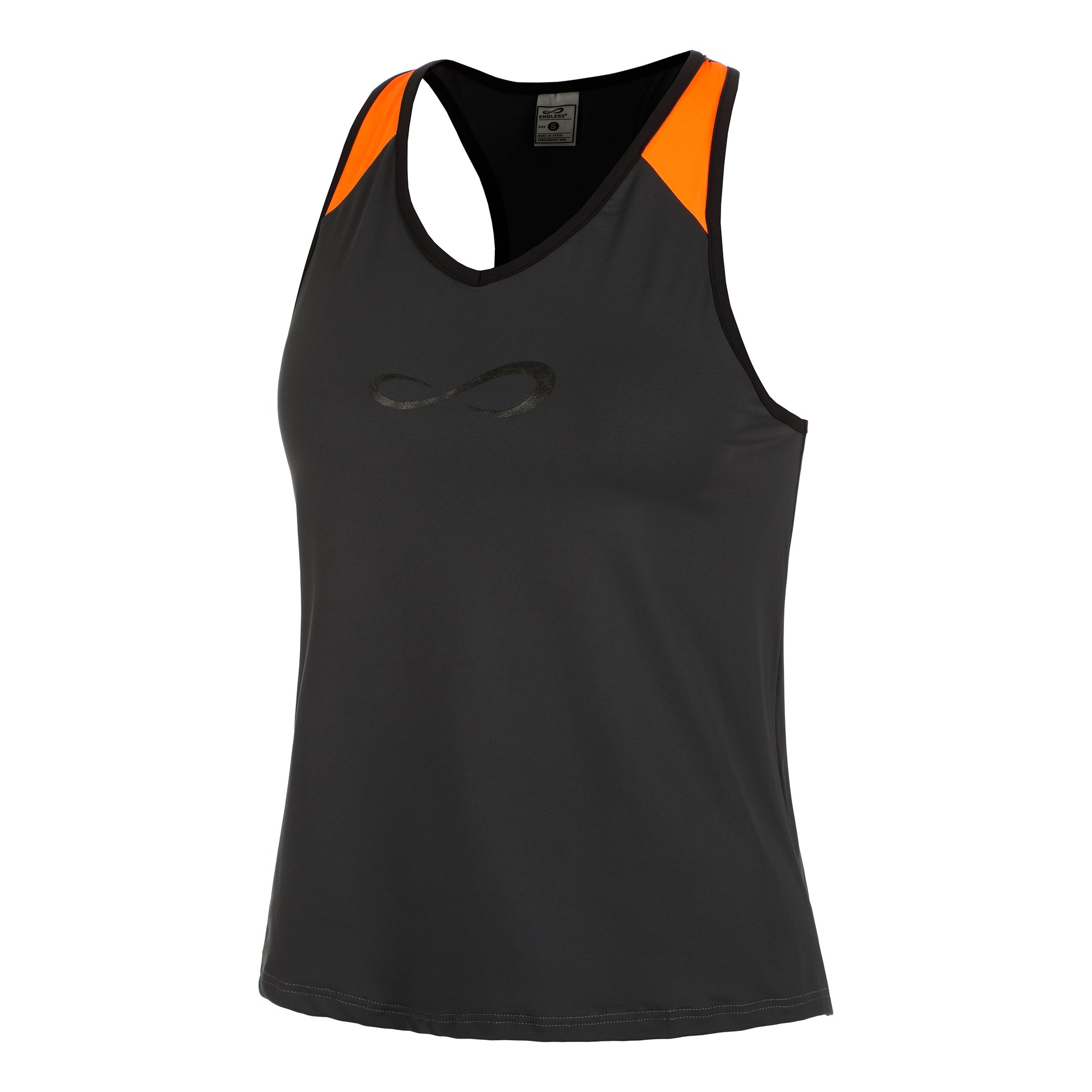 Endless Speed V Tank-Top Damen-Silber
