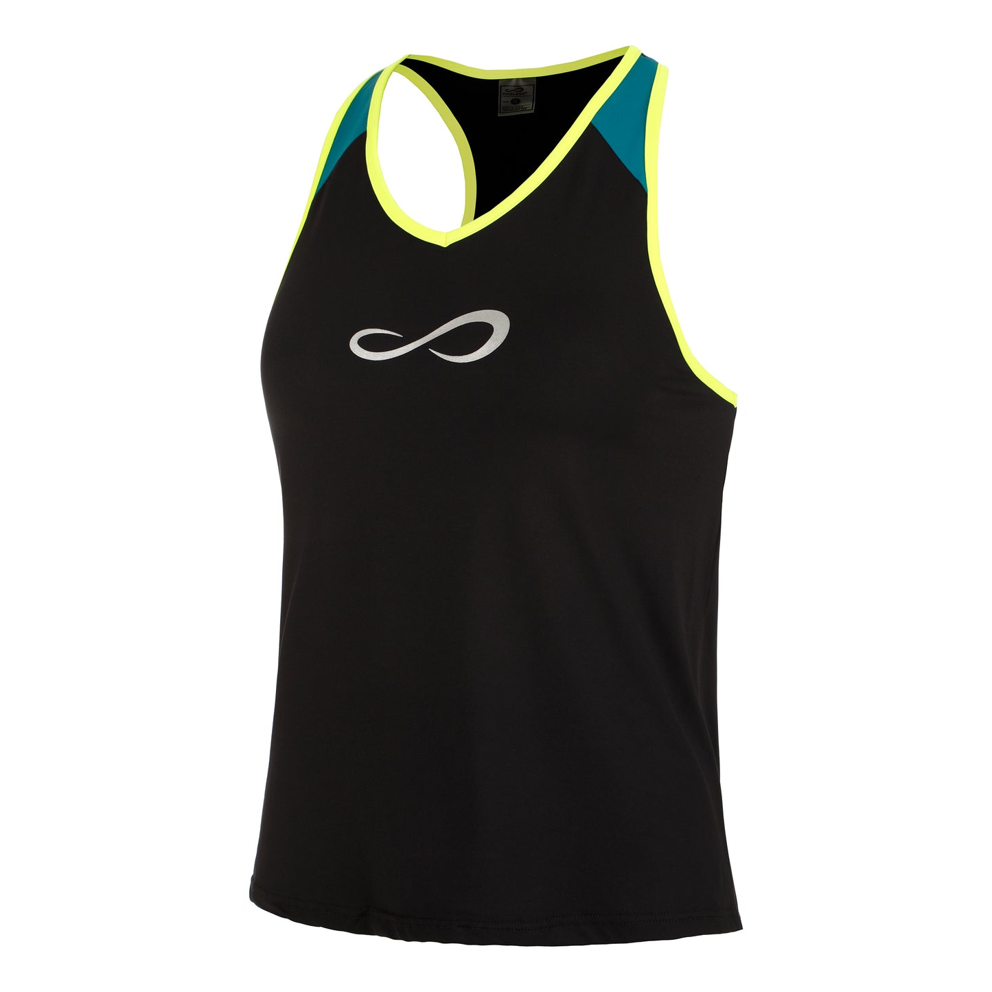 Endless Speed V Tank-Top Damen-Schwarz,Petrol