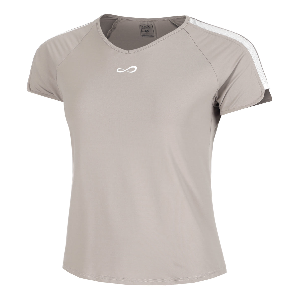 Endless Mesh T-Shirt Women-Cream