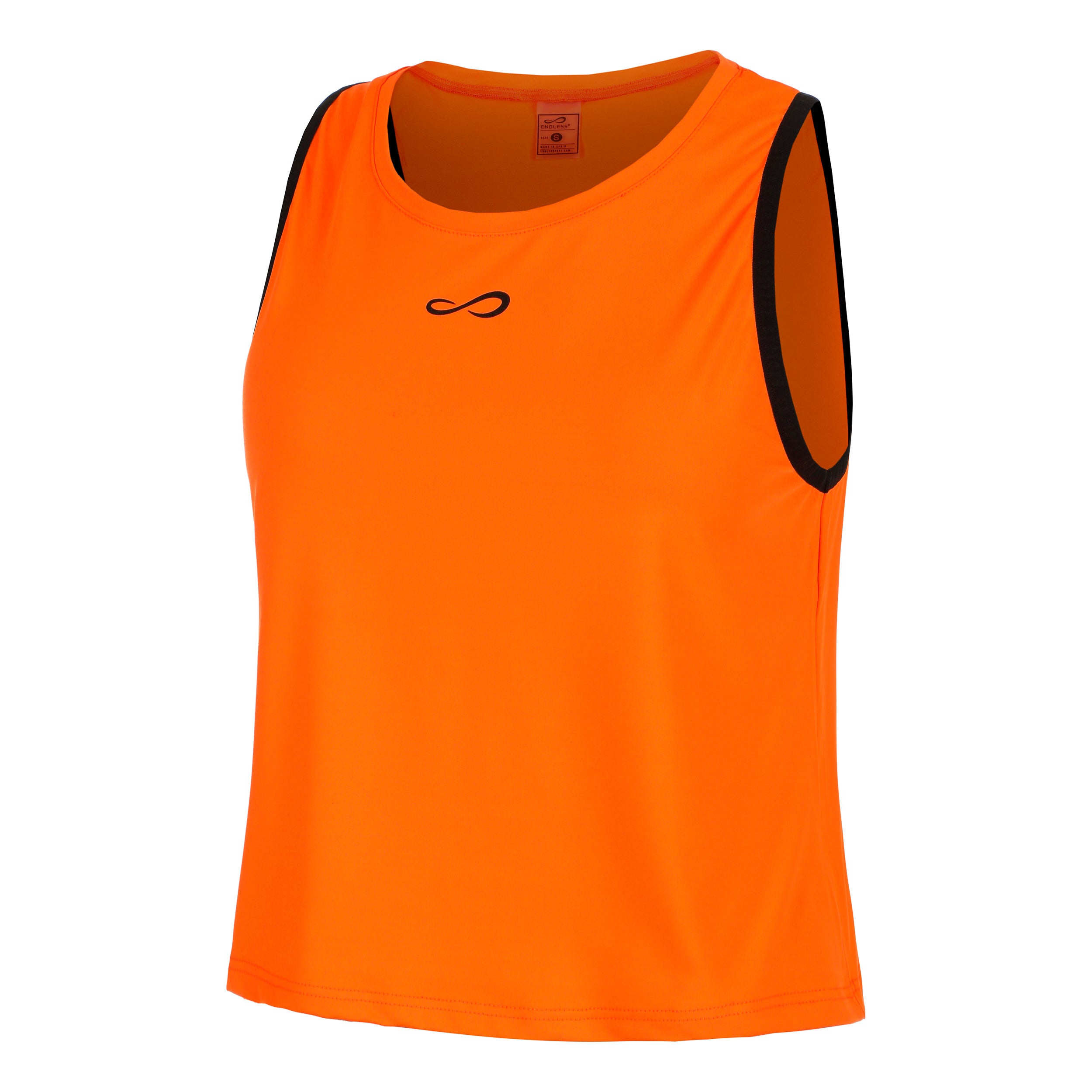 Endless Court Tank Top Women-Orange
