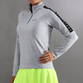Kirsch Iconic Ii Long Sleeve Women-Grey,Black