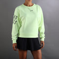 Swell Sweatshirt Damen-Neongelb,Dunkelblau
