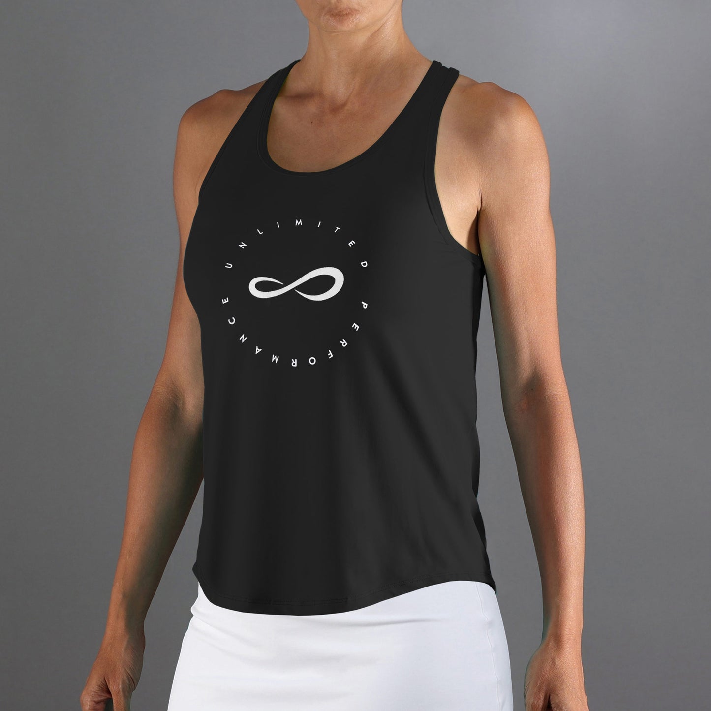 Endless Cercle Tank Top Women-Black