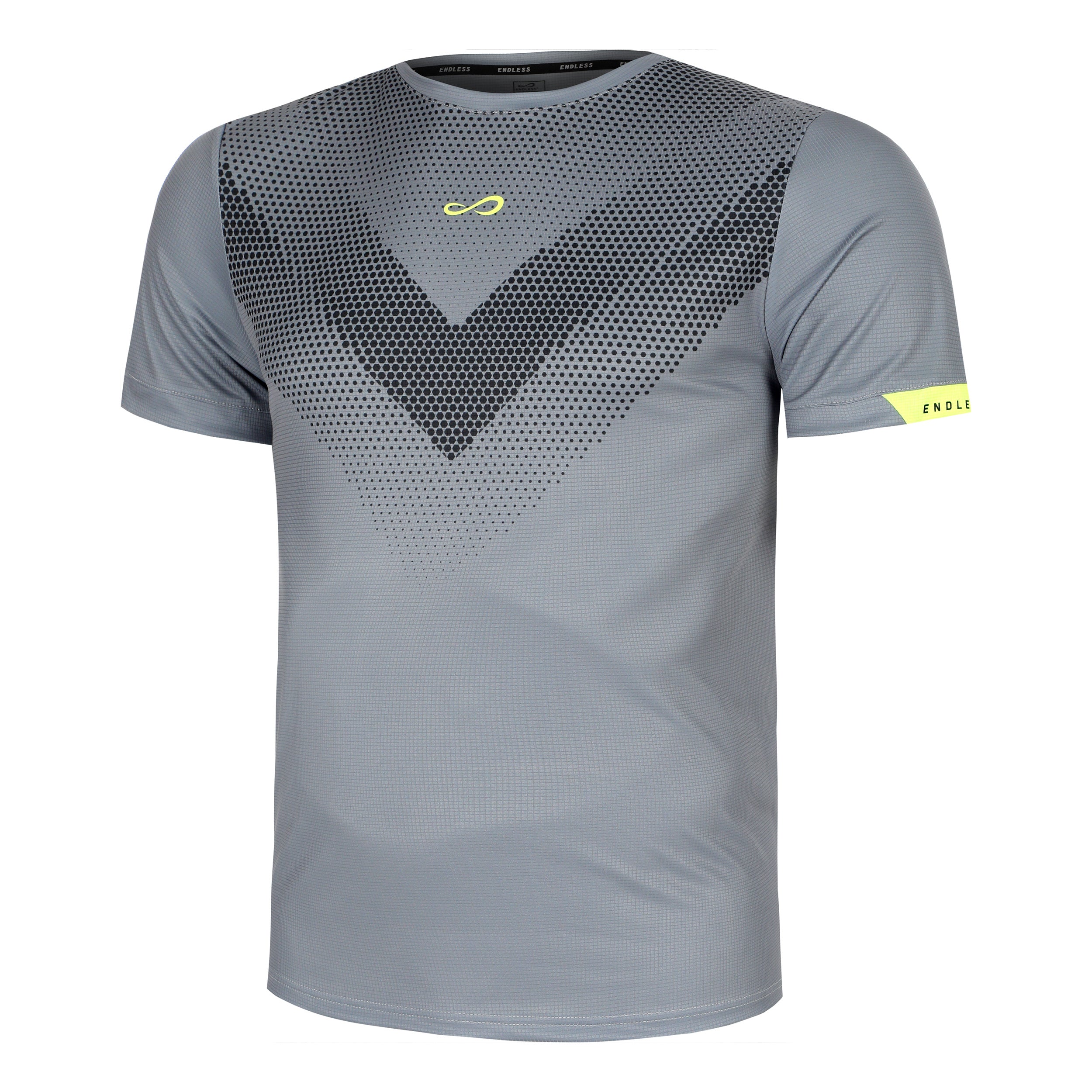 Endless Ace Peak T-Shirt Men-Grey
