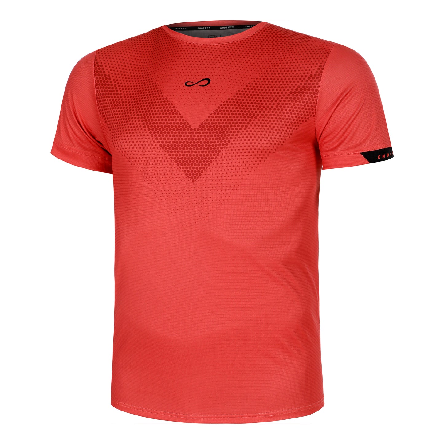 Endless Ace Peak T-Shirt Men-Coral