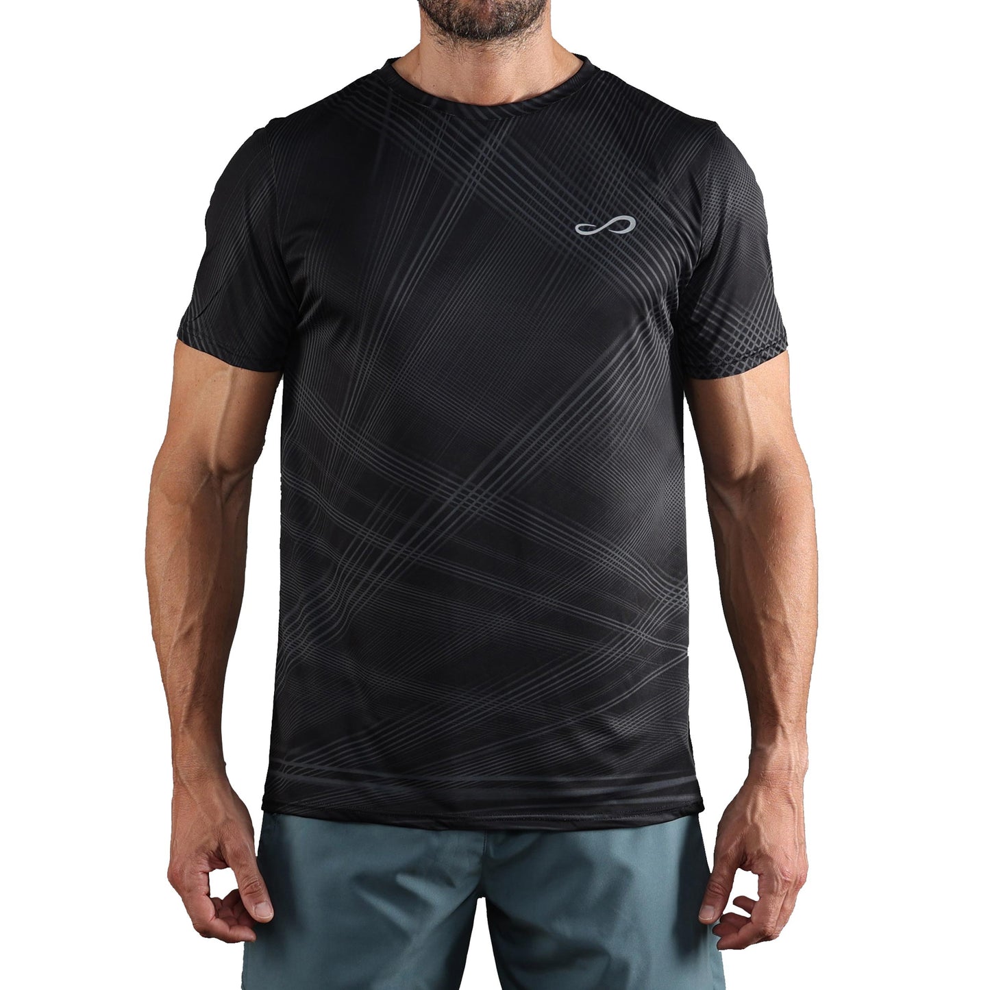 Endless Ace Orbital T-Shirt Men-Grey