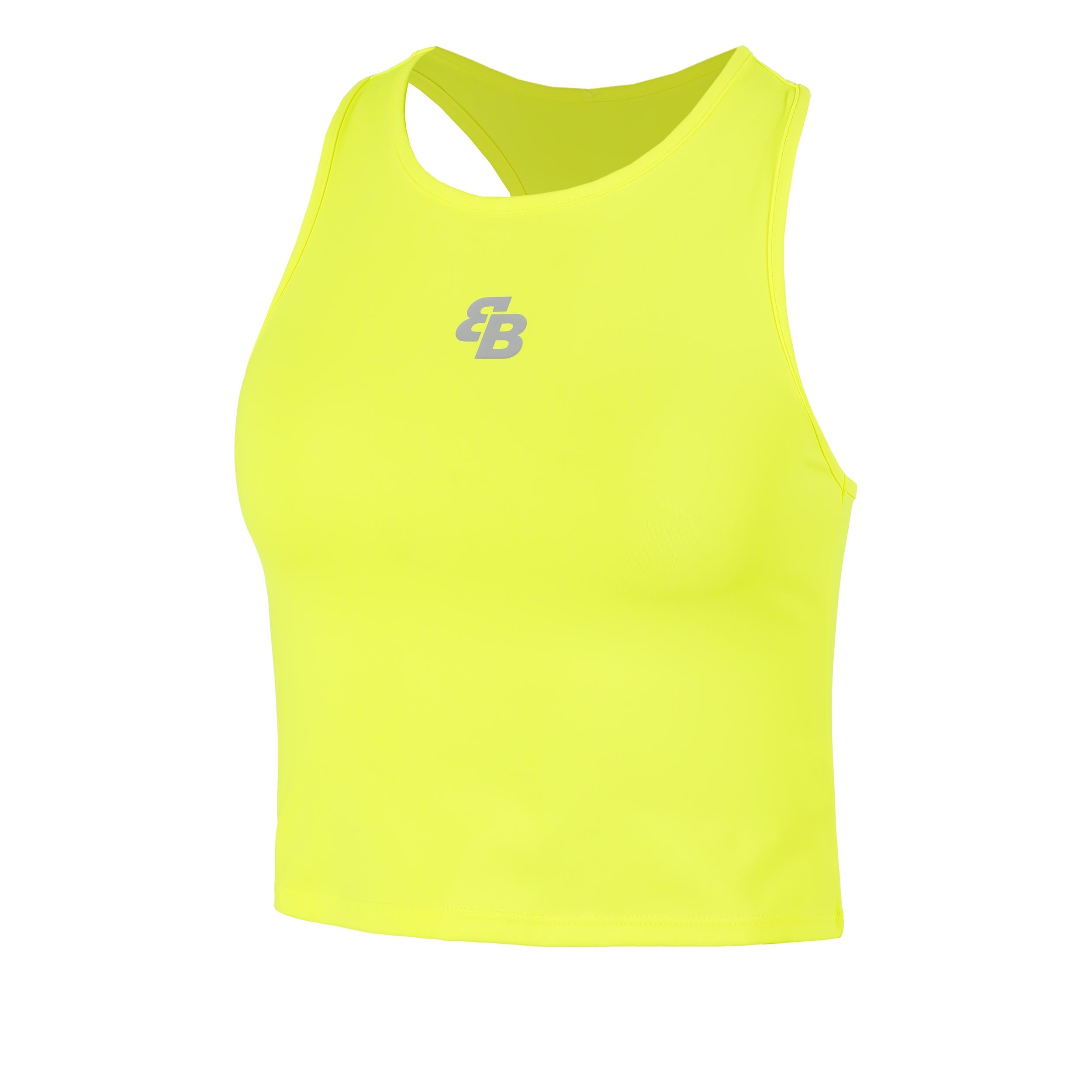 BB by Belen Berbel Basica Corta Tank Top Women-Yellow