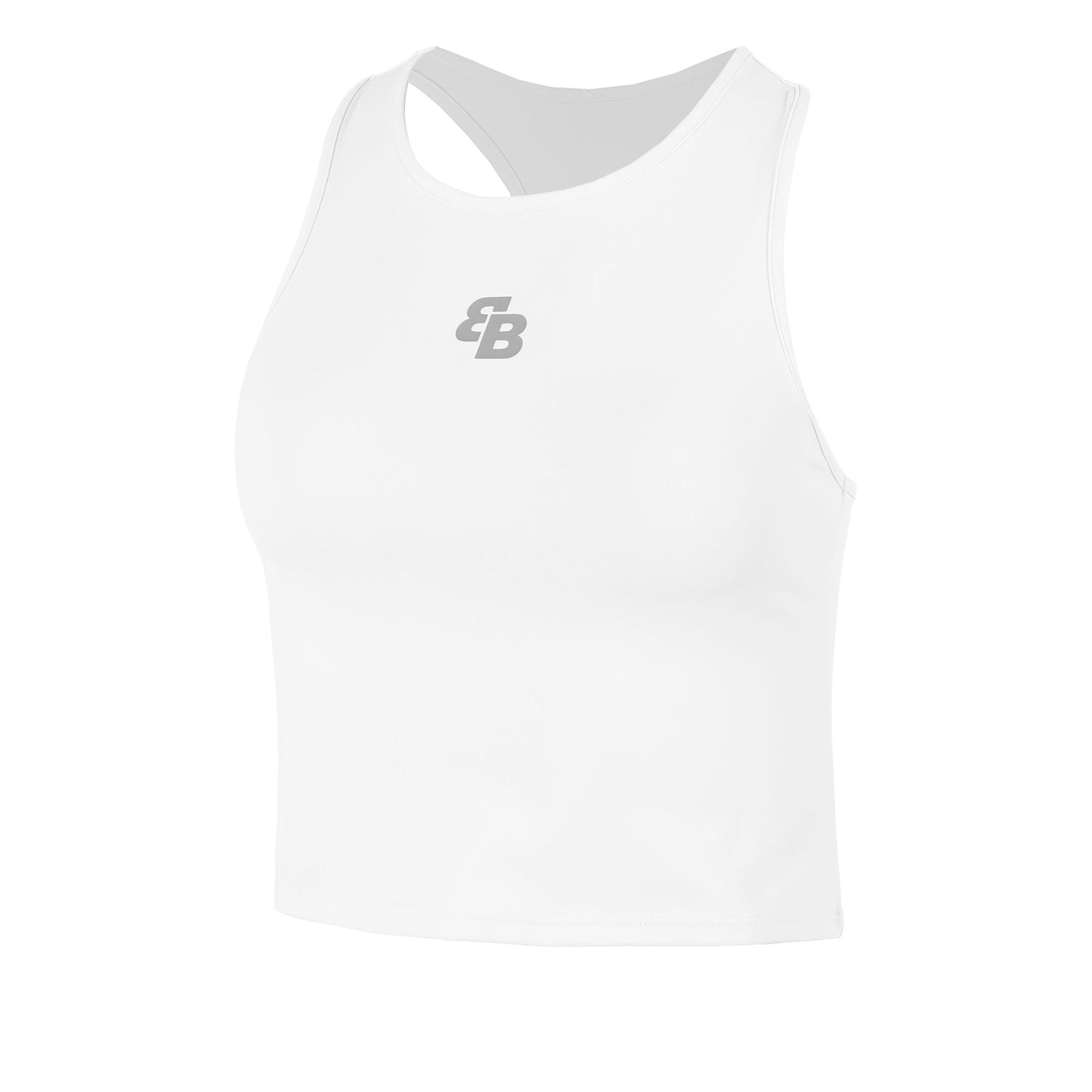 BB by Belen Berbel Basica Corta Tank Top Women-White