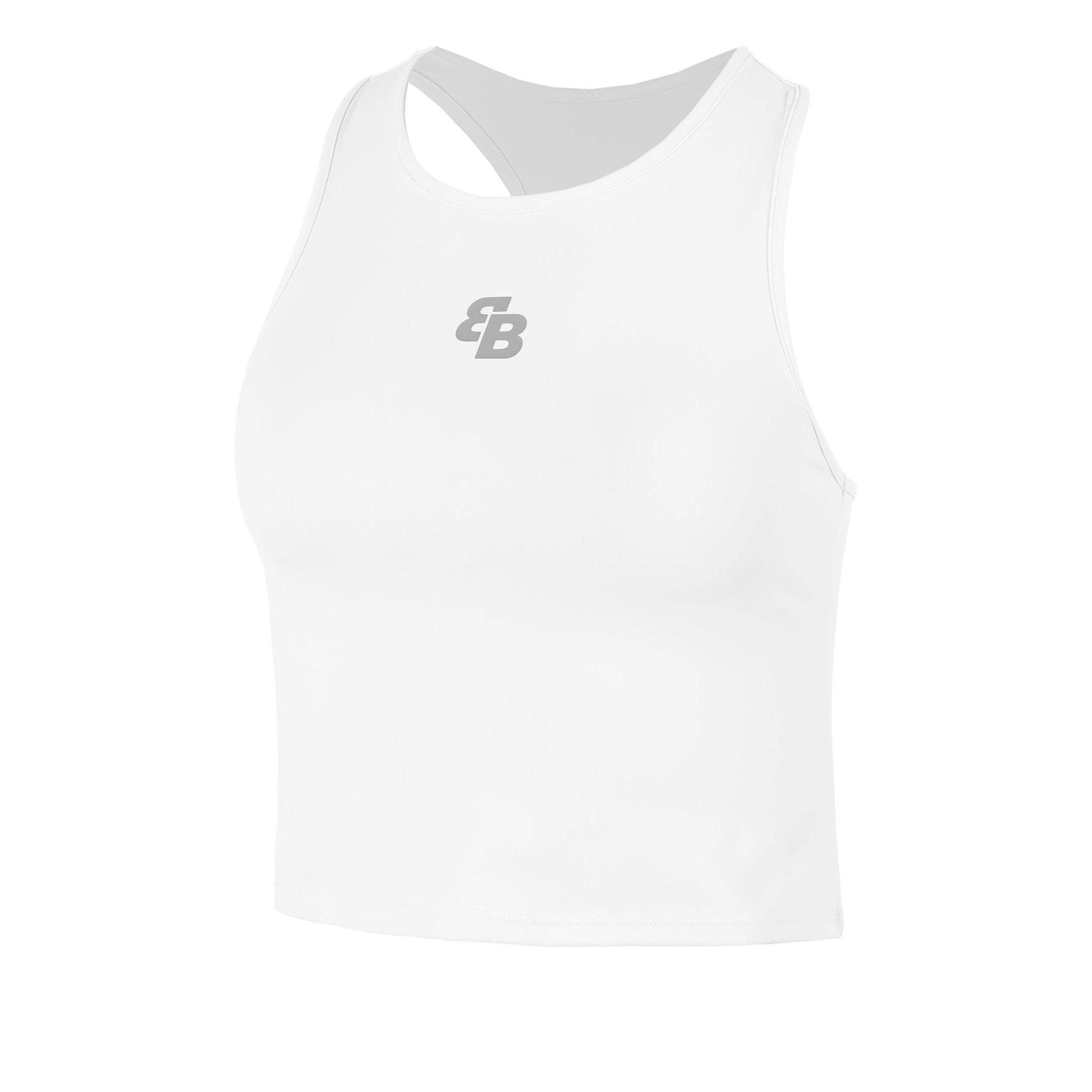 BB by Belen Berbel Basica Corta Tank Top Women-White