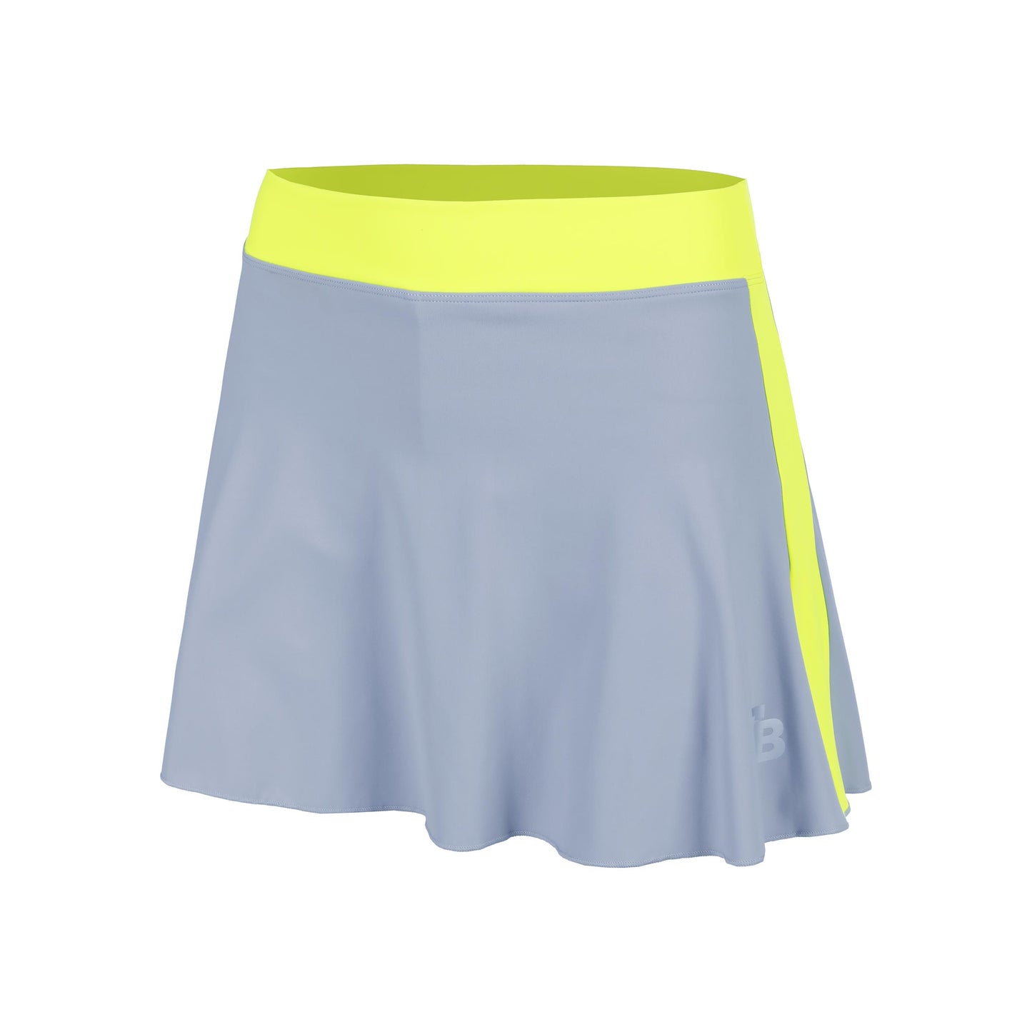 BB by Belen Berbel Bora Skirt Women-Grey,Neon Yellow