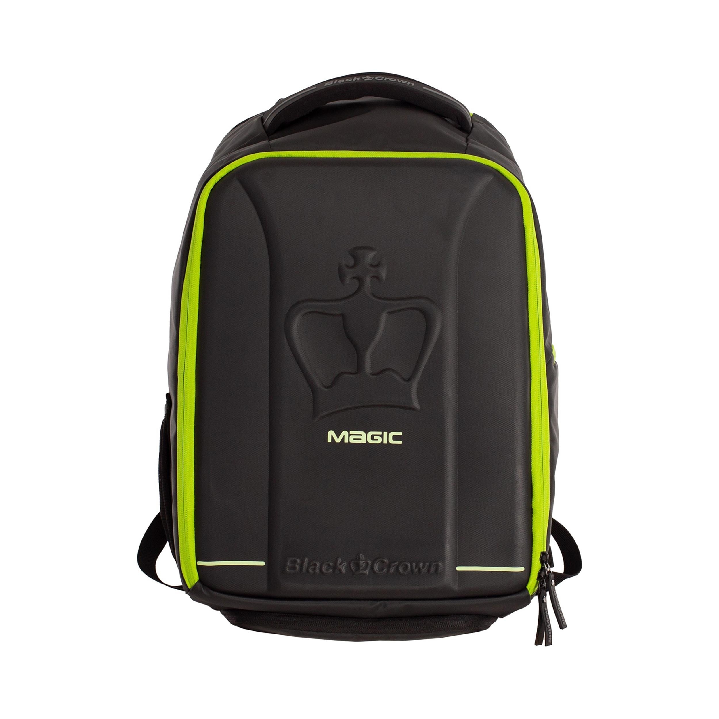 Black Crown Magic Backpack-Black,Yellow