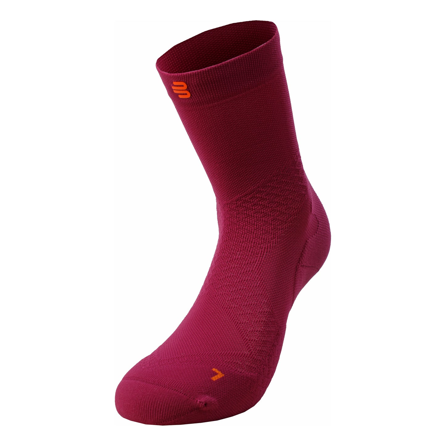 Bauerfeind Ultralight Mid Cut Running Socks Women-Berry