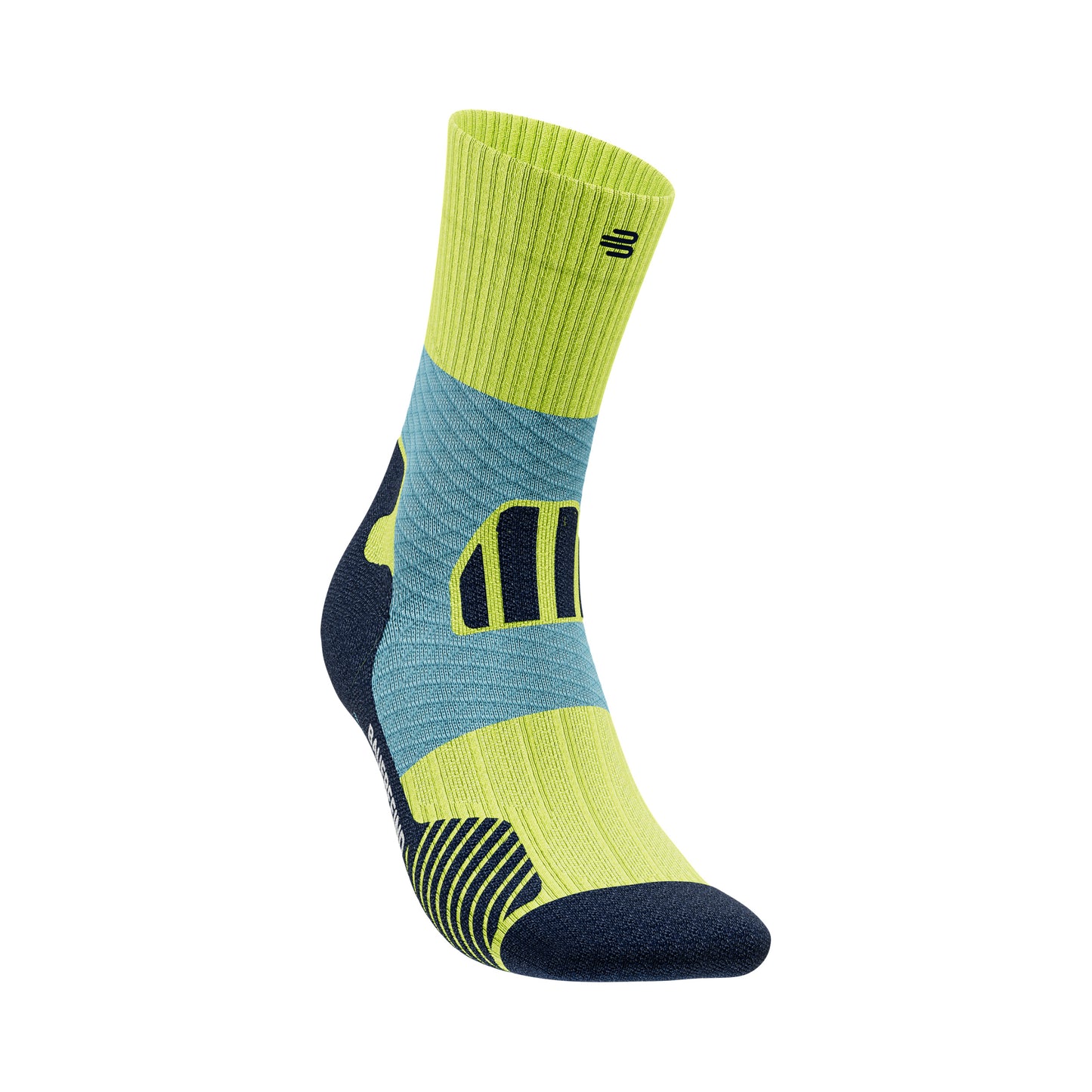 Bauerfeind TrailRunMidCutRunningSocksMen-Green