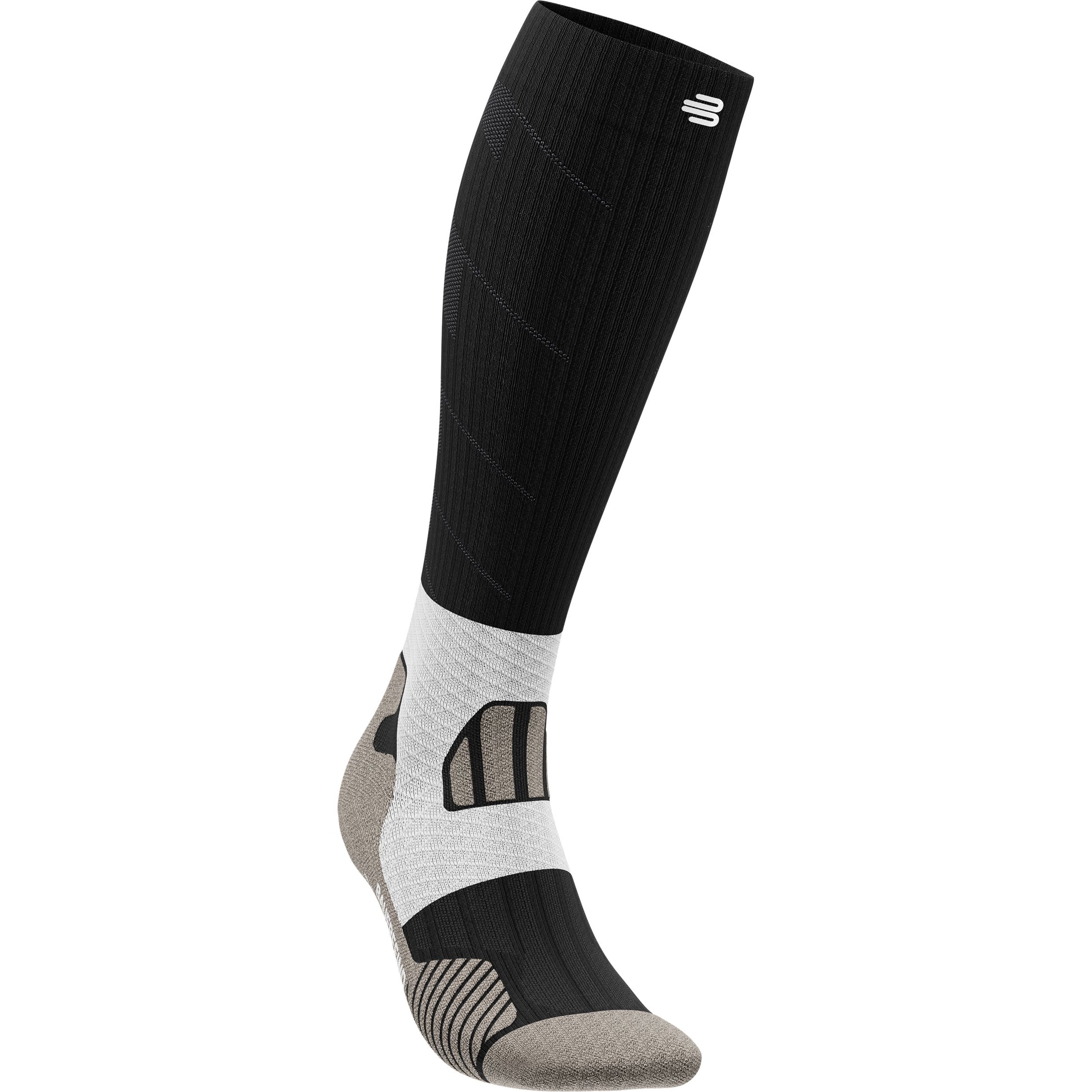 Bauerfeind Trail Run Compression Kompressions-Socken Herren-Schwarz