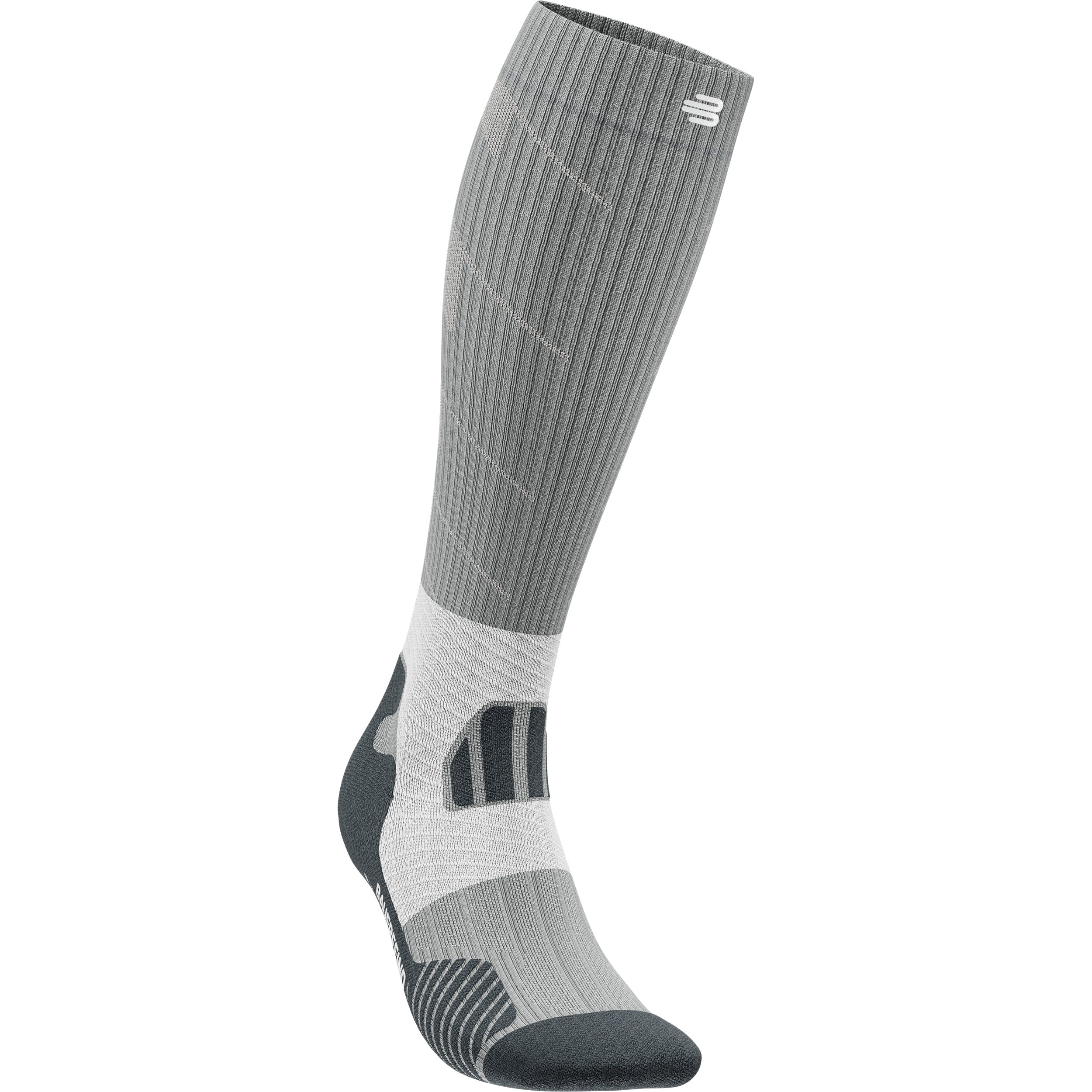 Bauerfeind Trail Run Compression Kompressions-Socken Damen-Grau