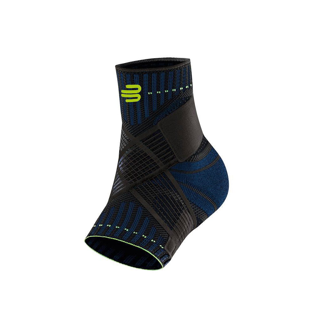 Bauerfeind Sports Ankle Support Fußgelenkbandage Links-Schwarz,Blau