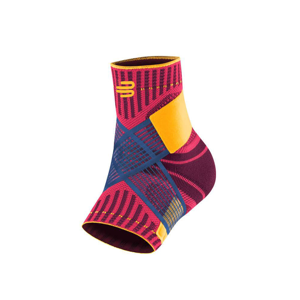 Bauerfeind Sports Ankle Support Fußgelenkbandage Links-Berry,Mehrfarbig