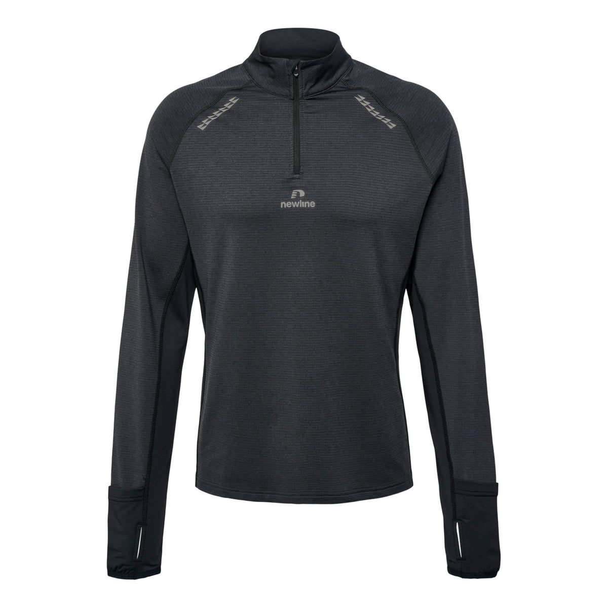 Newline Mesa Half-Zip Running top Men - black,